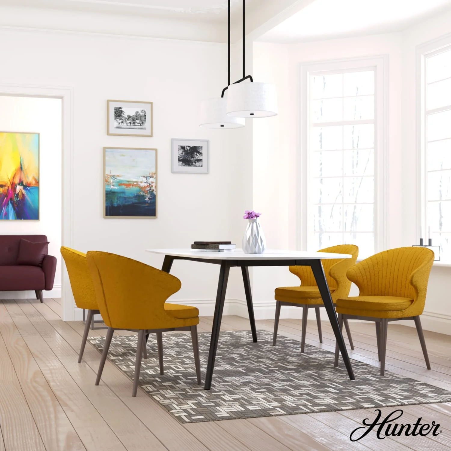 Cottage Hill 4 light 2 Shade Linear Chandelier 4 Cottage Hill 4 light 2 Shade Linear Chandelier