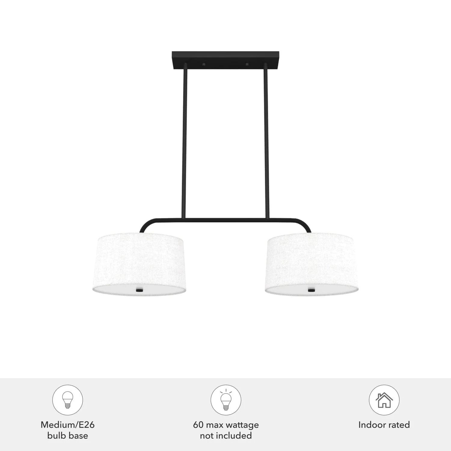 Cottage Hill 4 light 2 Shade Linear Chandelier 7 Cottage Hill 4 light 2 Shade Linear Chandelier