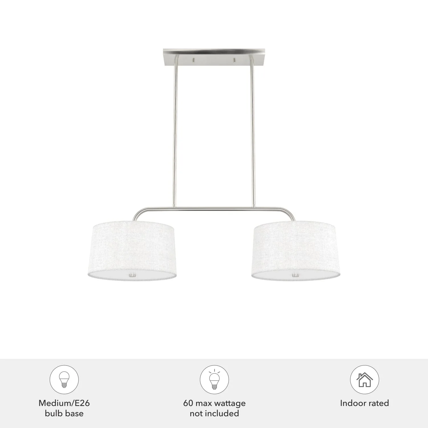 Cottage Hill 4 light 2 Shade Linear Chandelier 9 Cottage Hill 4 light 2 Shade Linear Chandelier