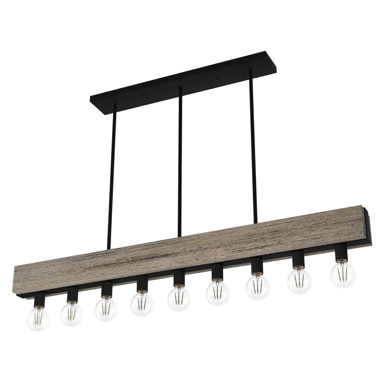 Donelson 9 Light Linear Chandelier 16 Donelson 9 Light Linear Chandelier