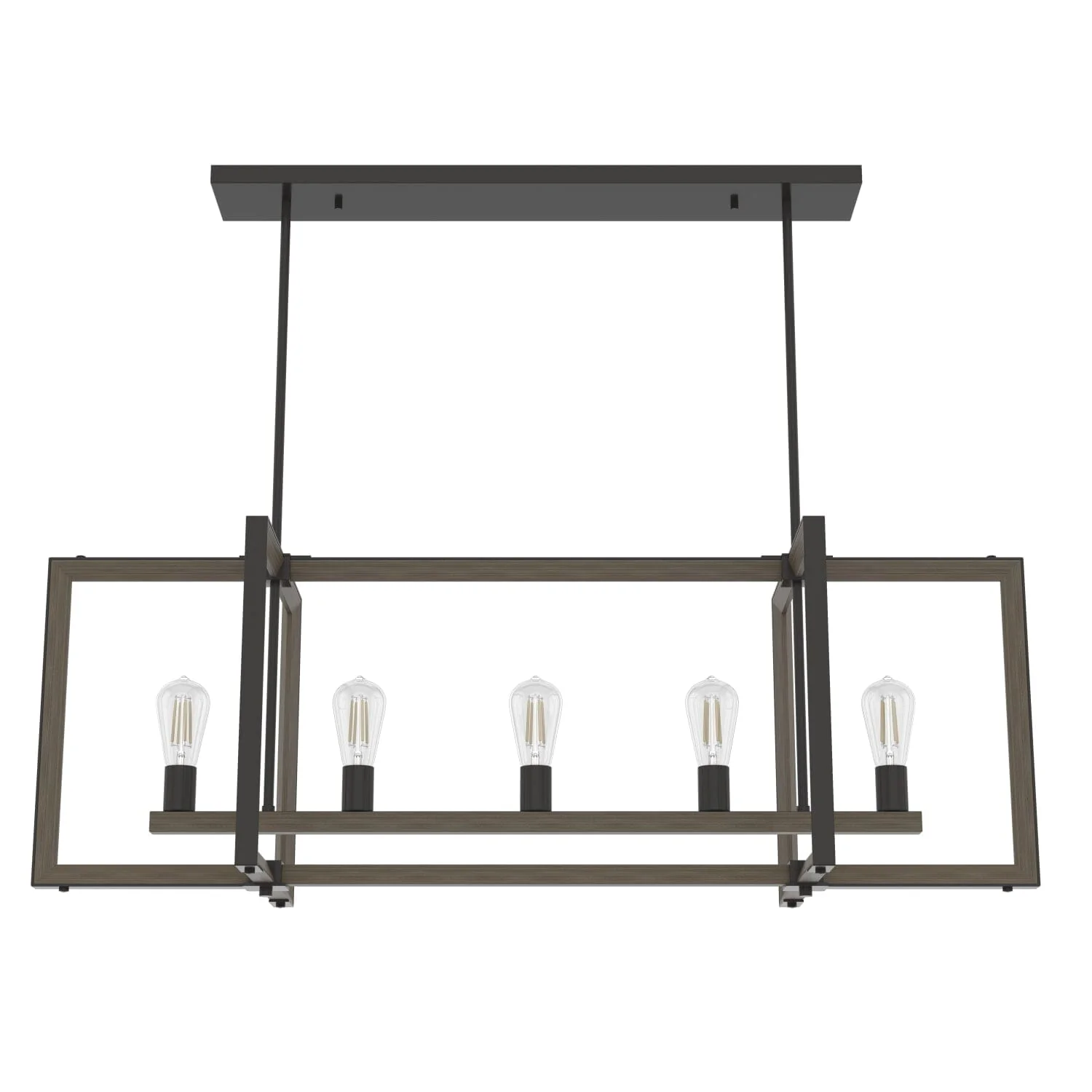 Woodburn 5 Light Linear Chandelier 12 Woodburn 5 Light Linear Chandelier