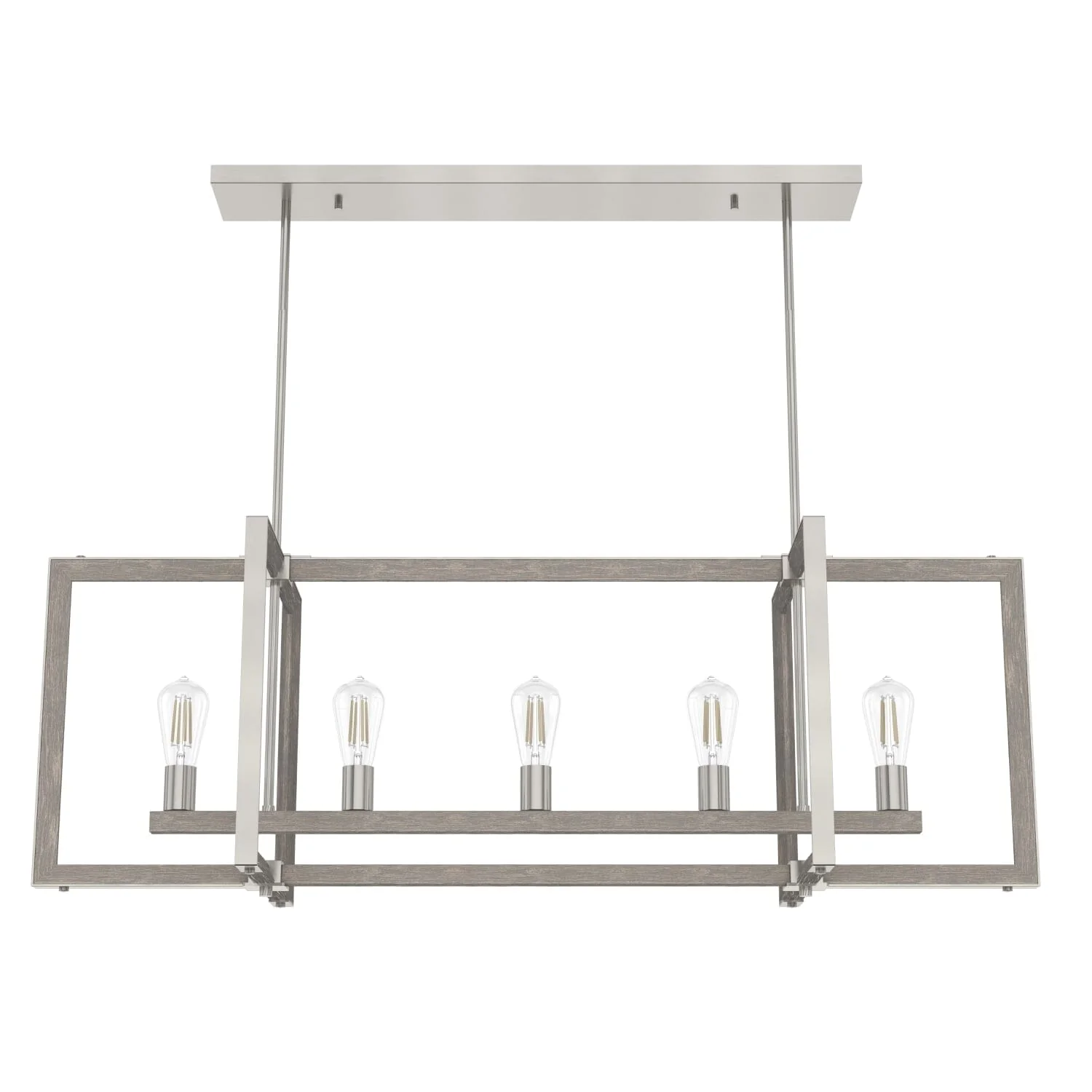 Woodburn 5 Light Linear Chandelier 13 Woodburn 5 Light Linear Chandelier