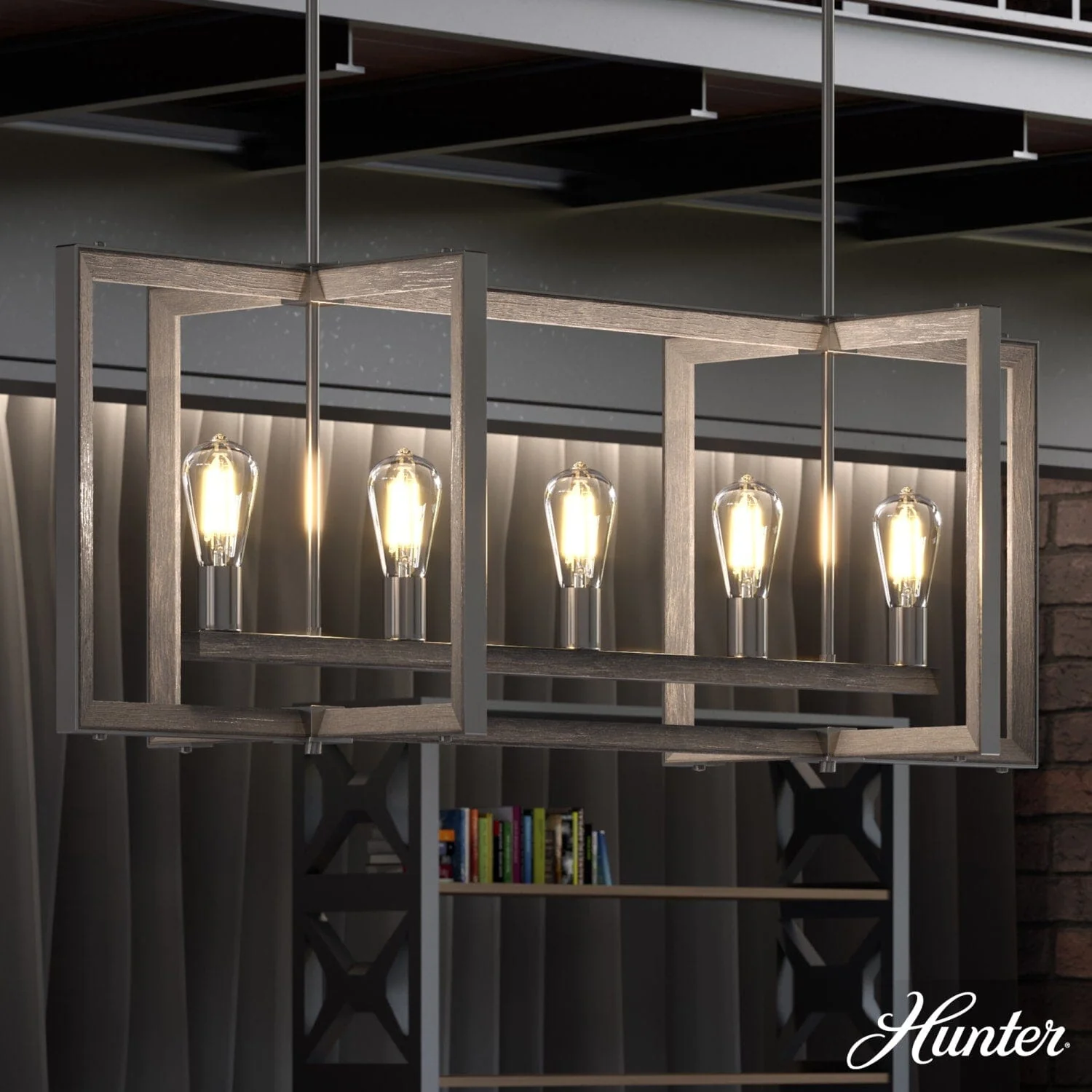 Woodburn 5 Light Linear Chandelier 2 Woodburn 5 Light Linear Chandelier