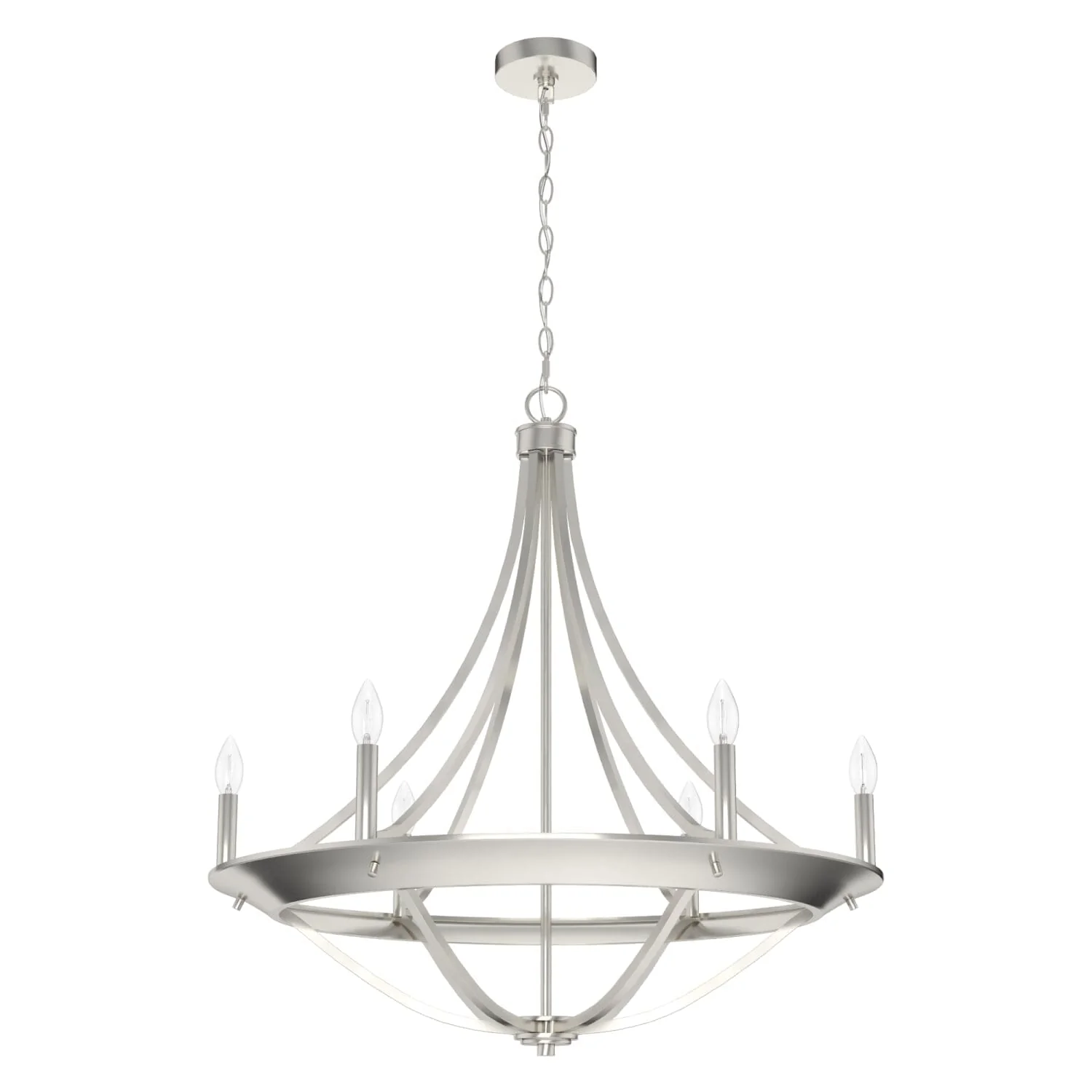 Perch Point 6 Light Chandelier 12 Perch Point 6 Light Chandelier