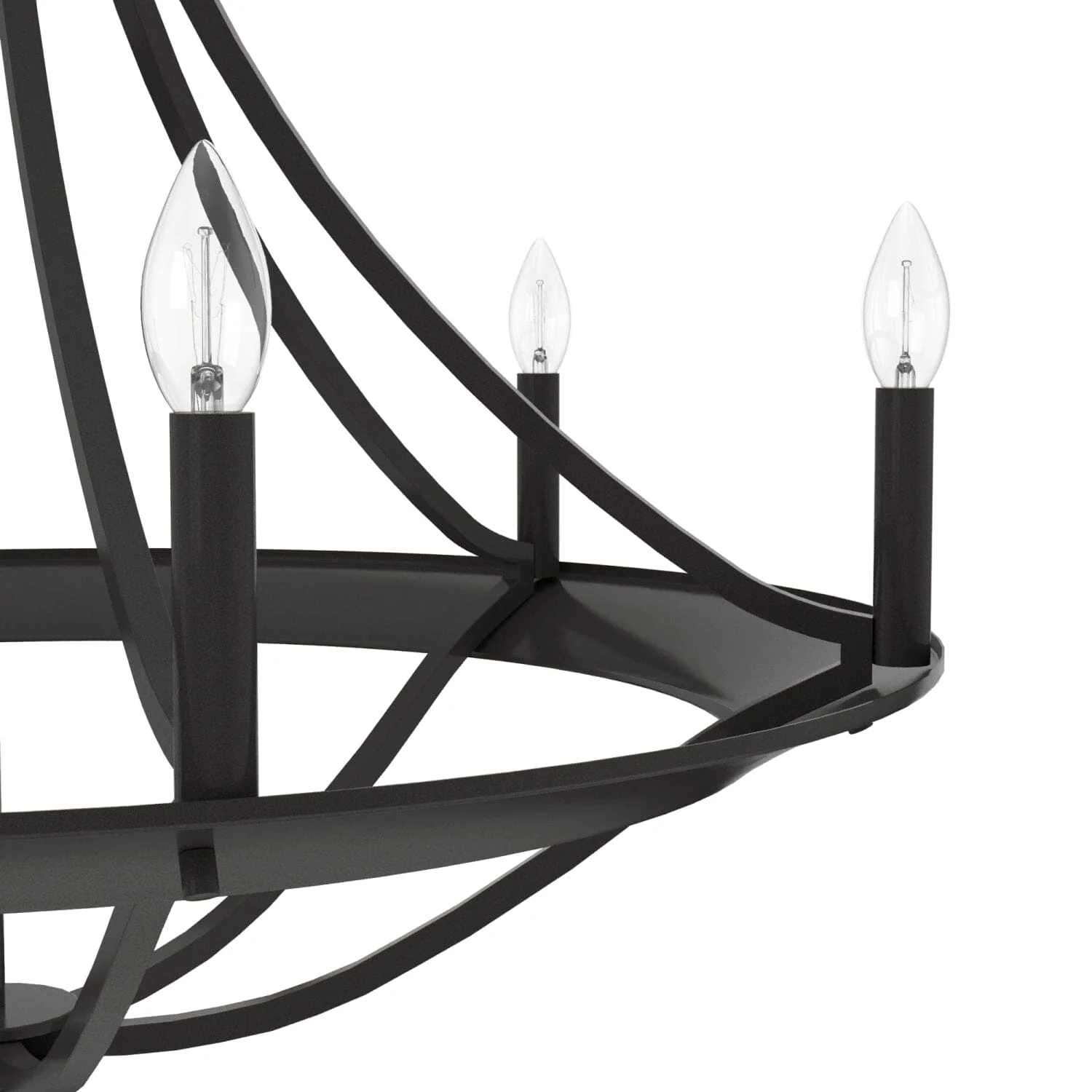 Perch Point 6 Light Chandelier 15 Perch Point 6 Light Chandelier