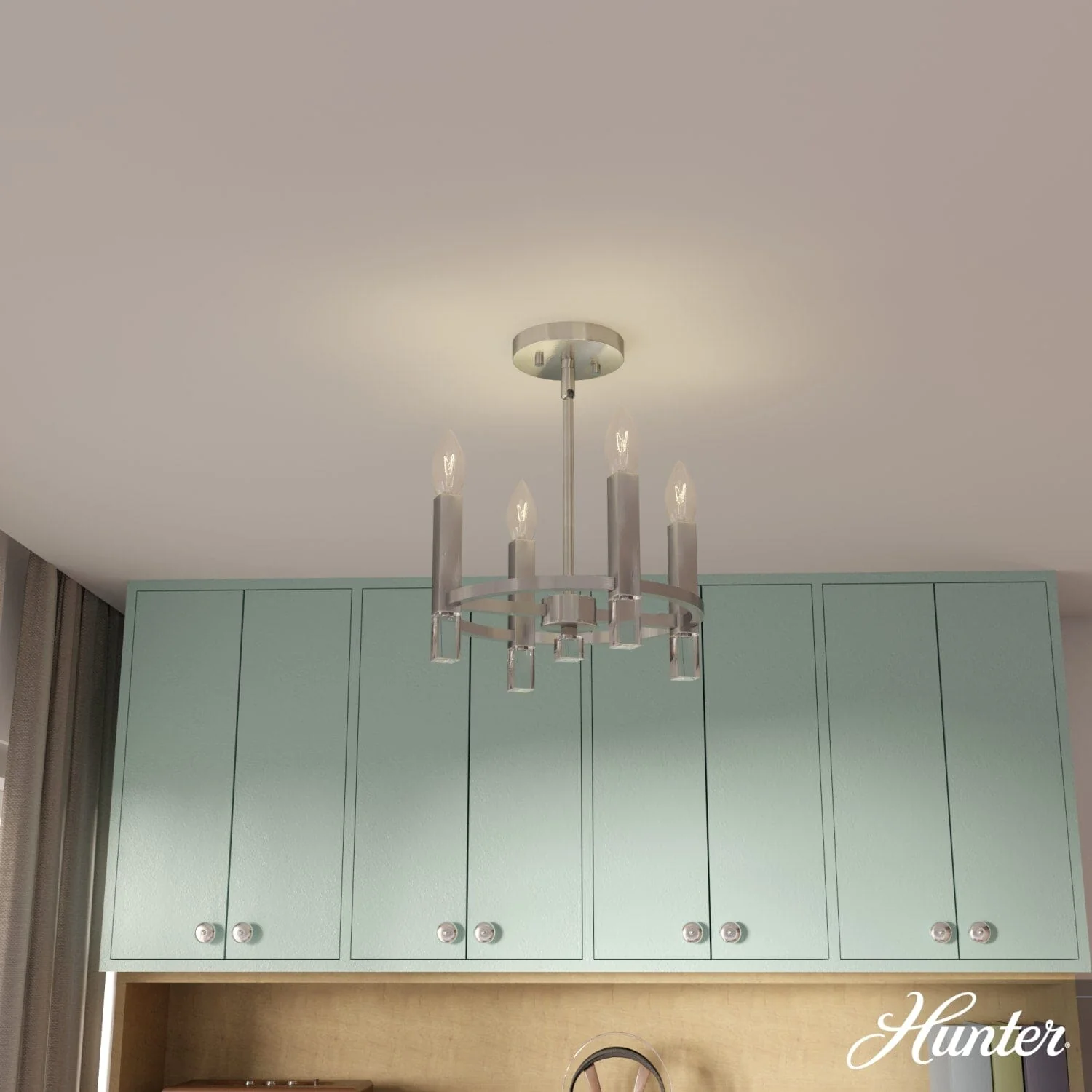 Sunjai 4 Light Semi-Flush Mount 1 Sunjai 4 Light Semi-Flush Mount