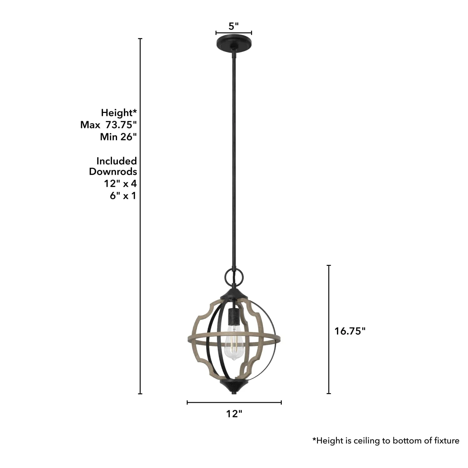 Stone Creek 1 Light Pendant 7 Stone Creek 1 Light Pendant