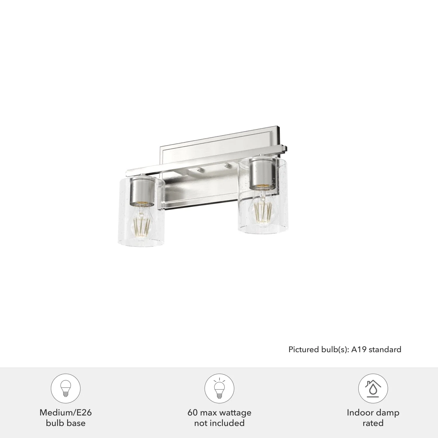 Kerrison 2 Light Vanity 5 Kerrison 2 Light Vanity