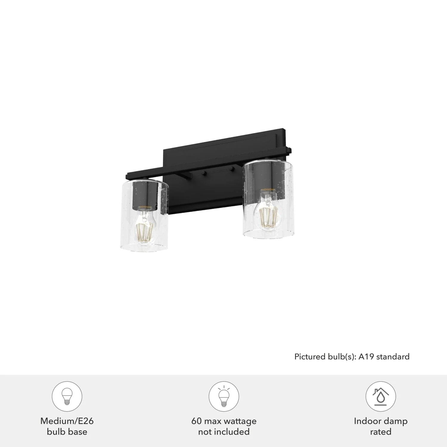 Kerrison 2 Light Vanity 6 Kerrison 2 Light Vanity