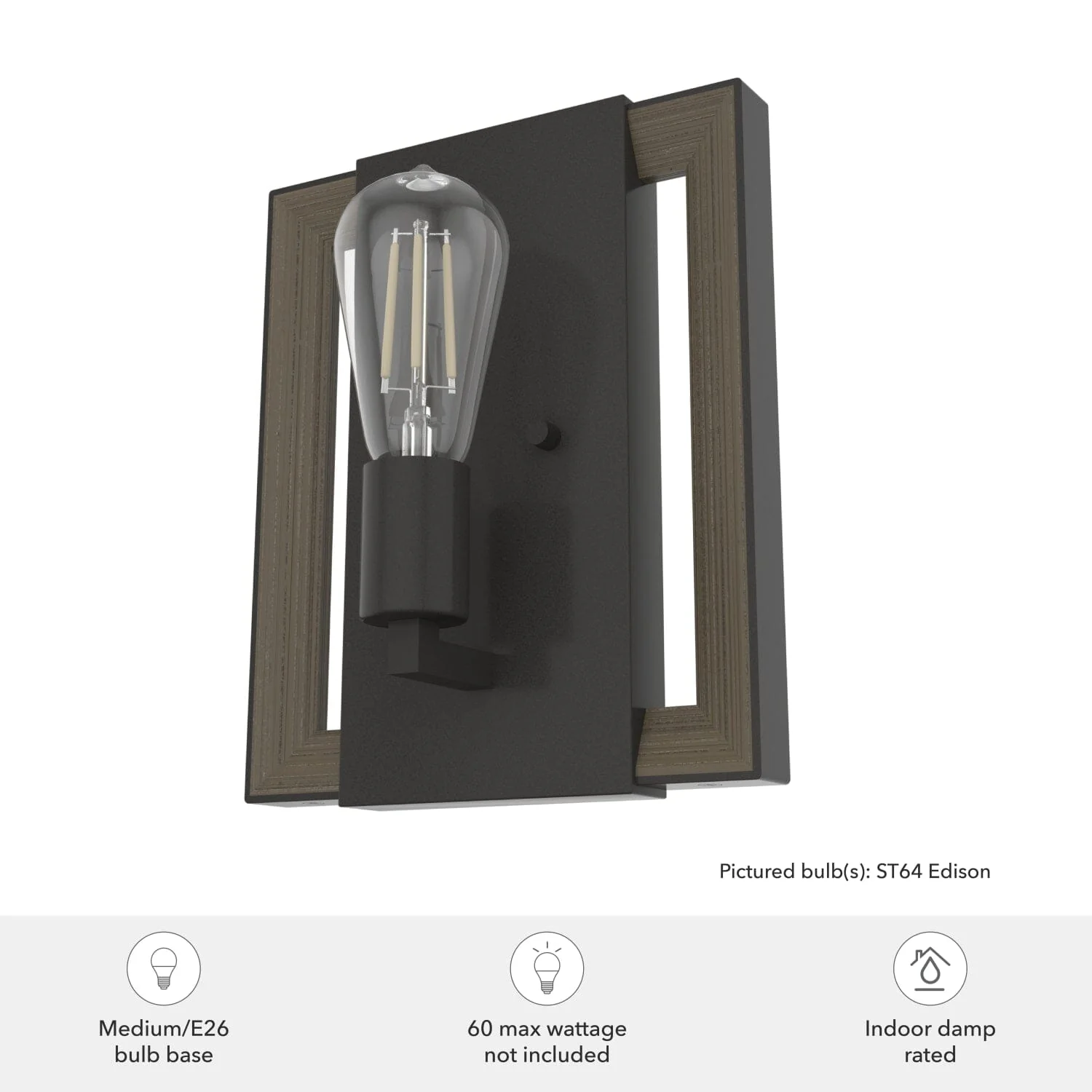 Woodburn 1 Light Wall Sconce 3 Woodburn 1 Light Wall Sconce