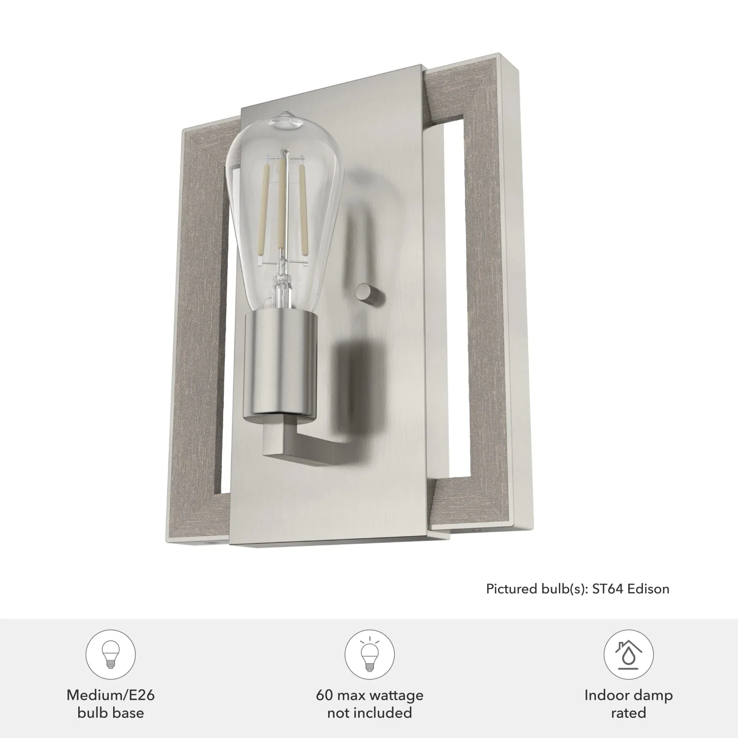 Woodburn 1 Light Wall Sconce 4 Woodburn 1 Light Wall Sconce