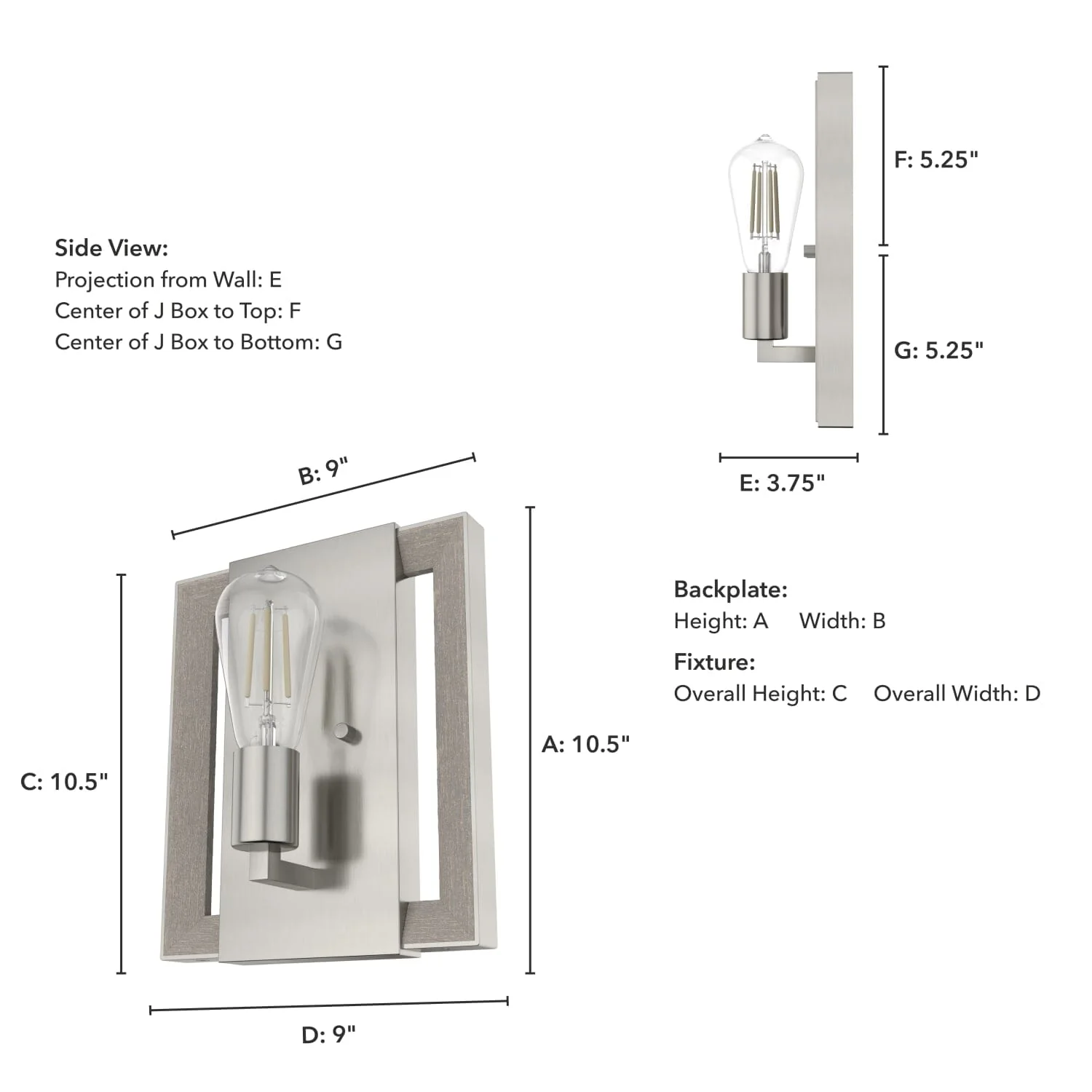 Woodburn 1 Light Wall Sconce 6 Woodburn 1 Light Wall Sconce