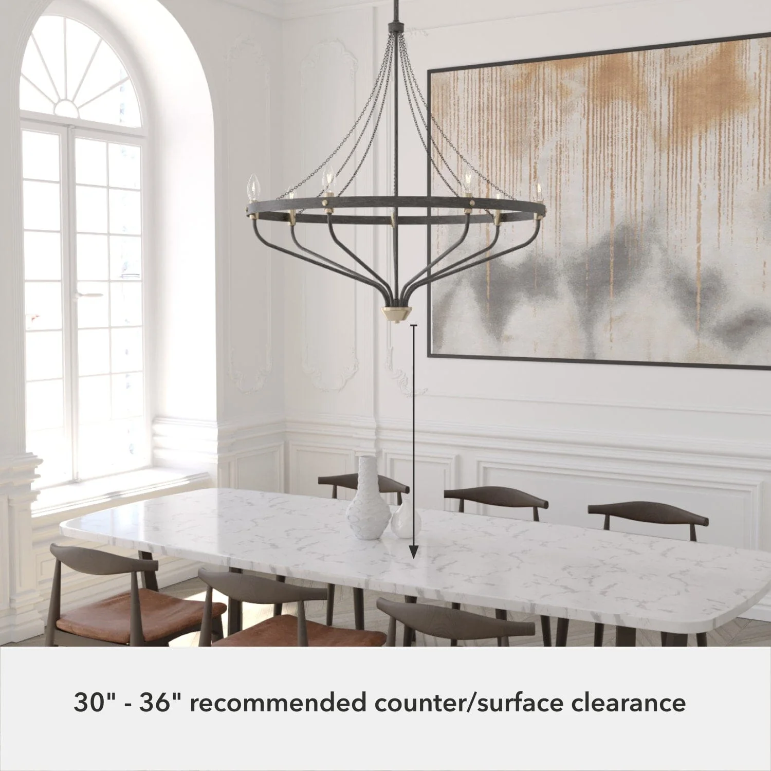 Merlin 7 Light Chandelier 10 Merlin 7 Light Chandelier
