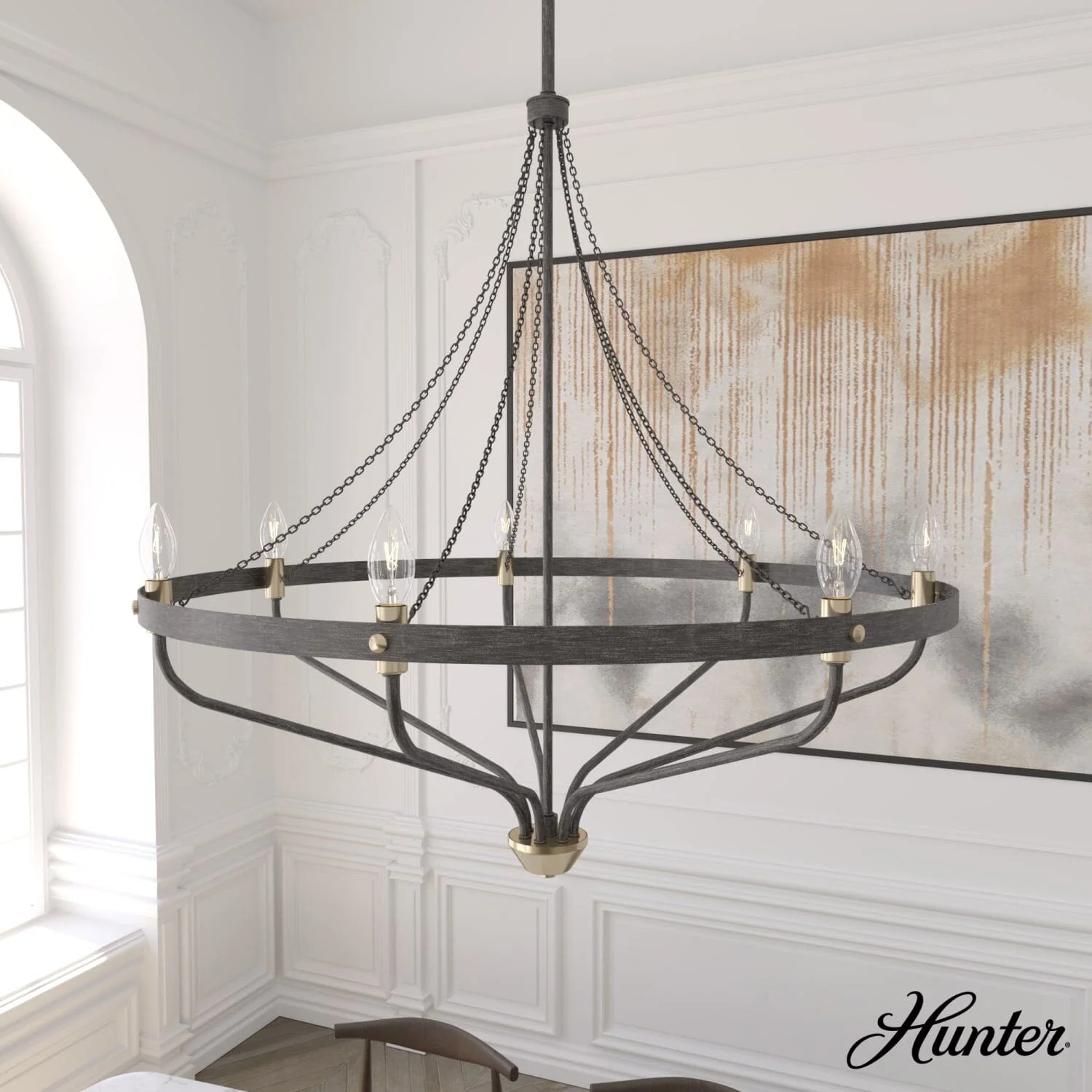 Merlin 7 Light Chandelier 2 Merlin 7 Light Chandelier