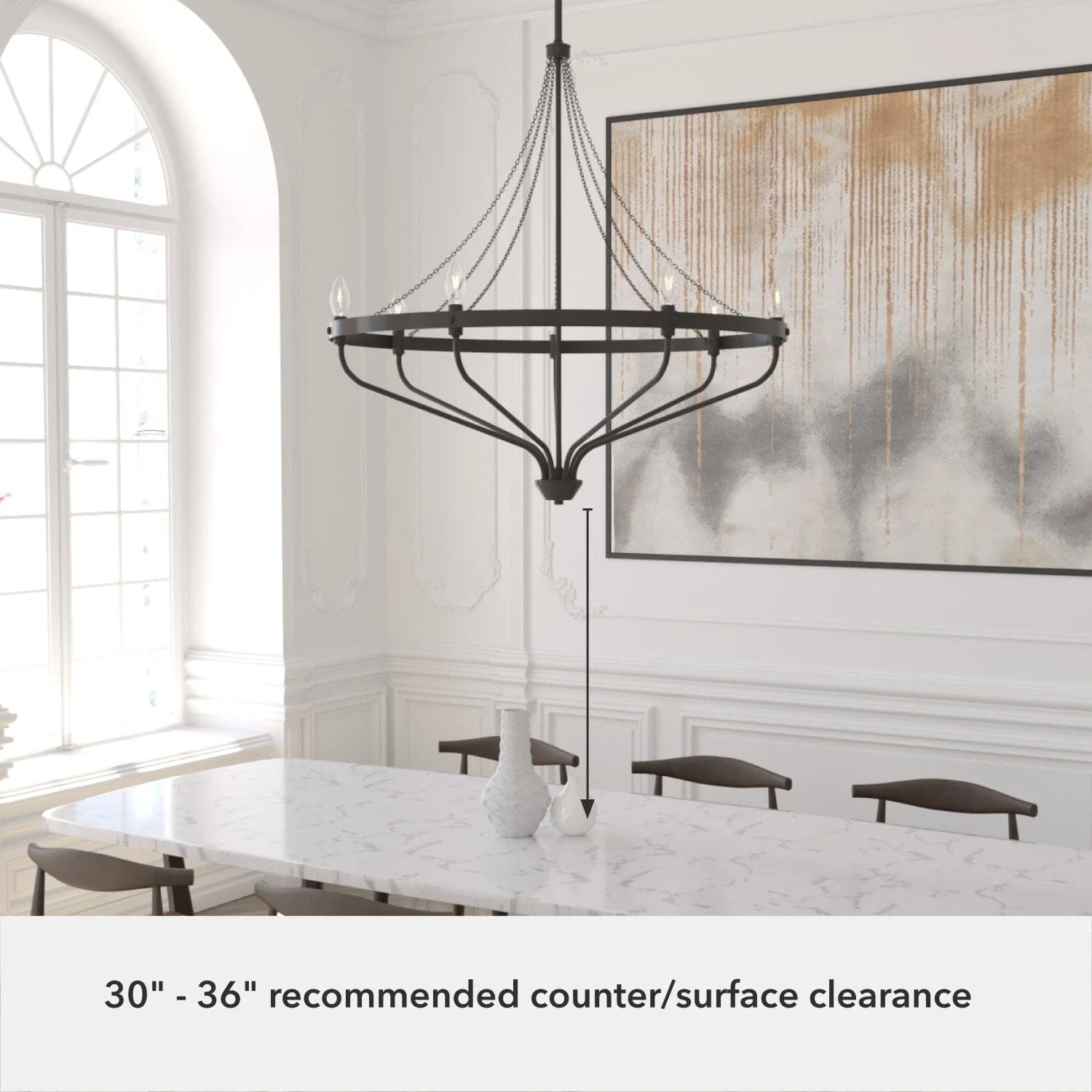 Merlin 7 Light Chandelier 9 Merlin 7 Light Chandelier