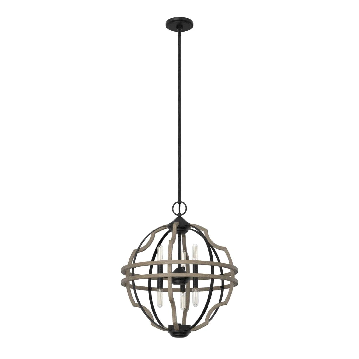 Stone Creek 6 Light Pendant 19 inch 12 Stone Creek 6 Light Pendant 19 inch