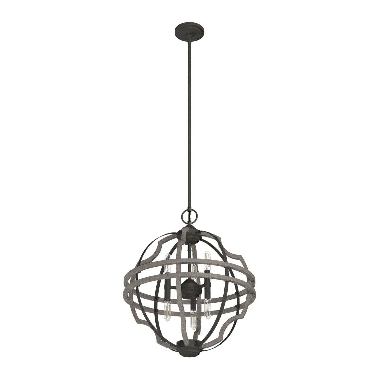 Stone Creek 6 Light Pendant 19 inch 15 Stone Creek 6 Light Pendant 19 inch