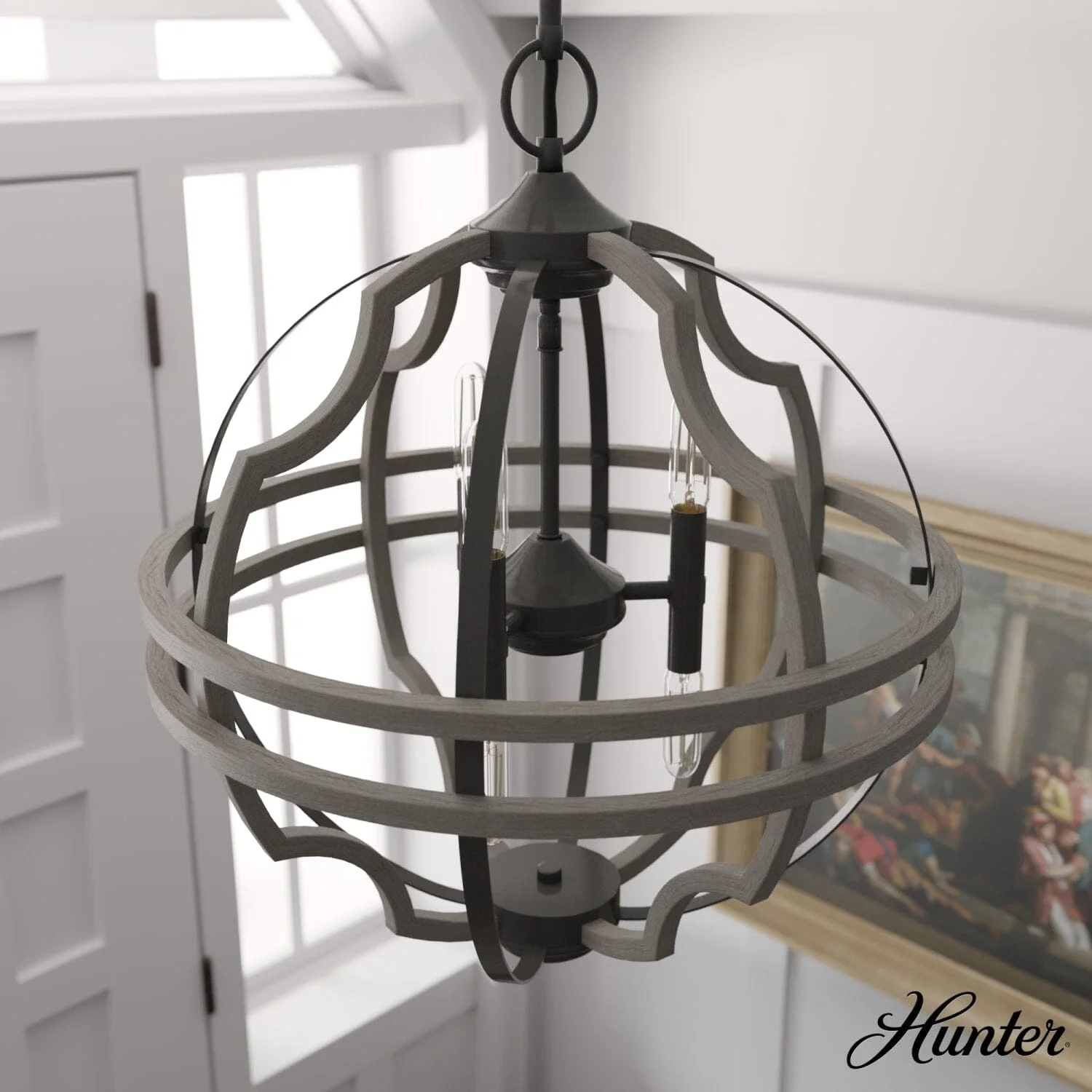 Stone Creek 6 Light Pendant 19 inch 2 Stone Creek 6 Light Pendant 19 inch