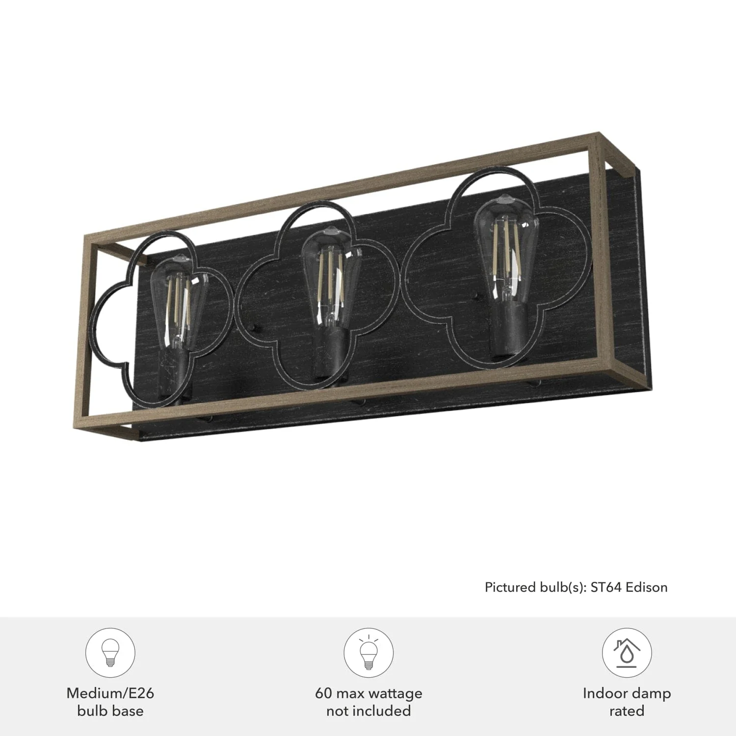 Gablecrest 3 Light Vanity 5 Gablecrest 3 Light Vanity