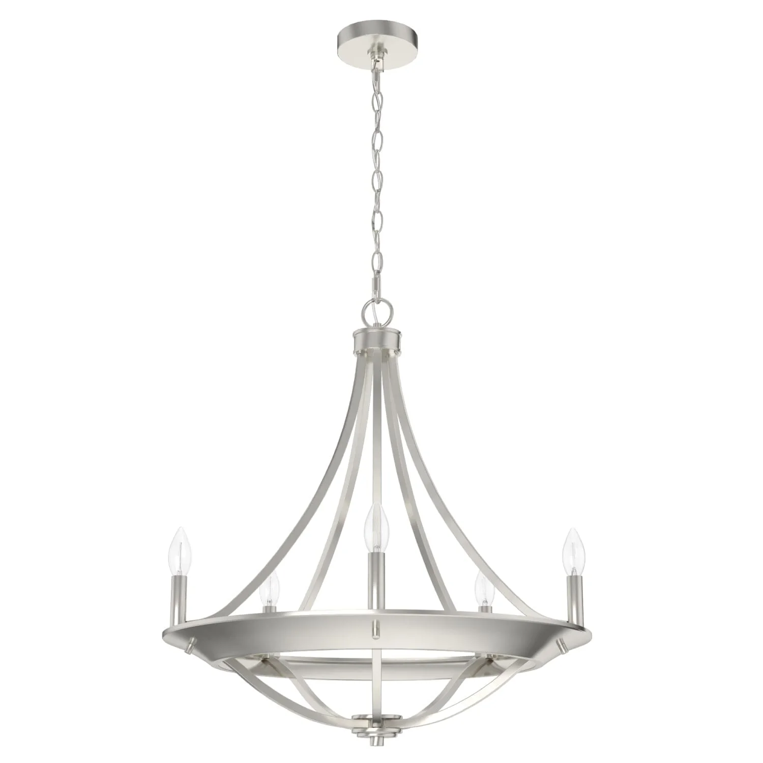 Perch Point 5 Light Chandelier 24 inch 13 Perch Point 5 Light Chandelier 24 inch