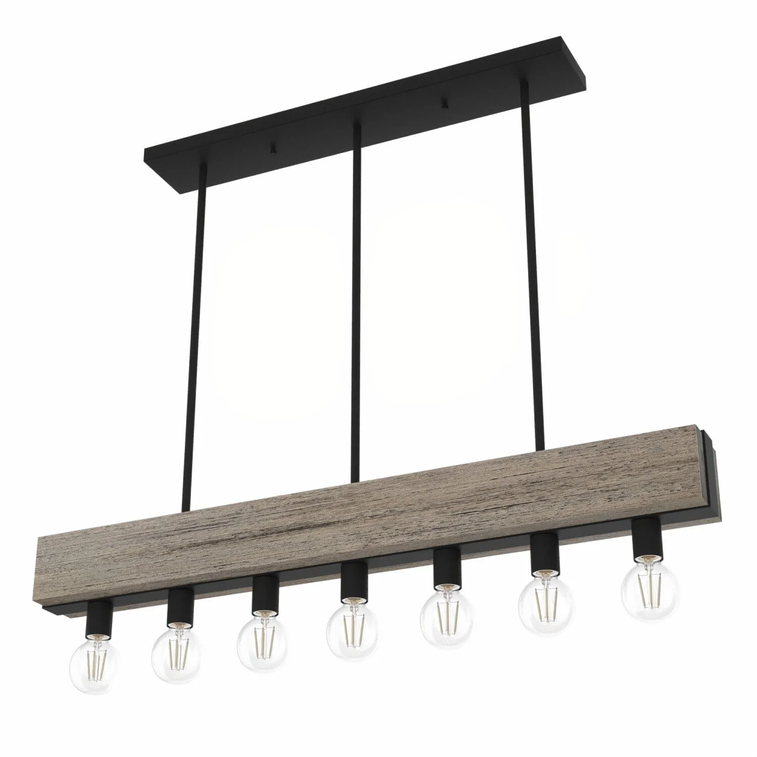 7 Light Donelson Linear Chandelier 17 7 Light Donelson Linear Chandelier