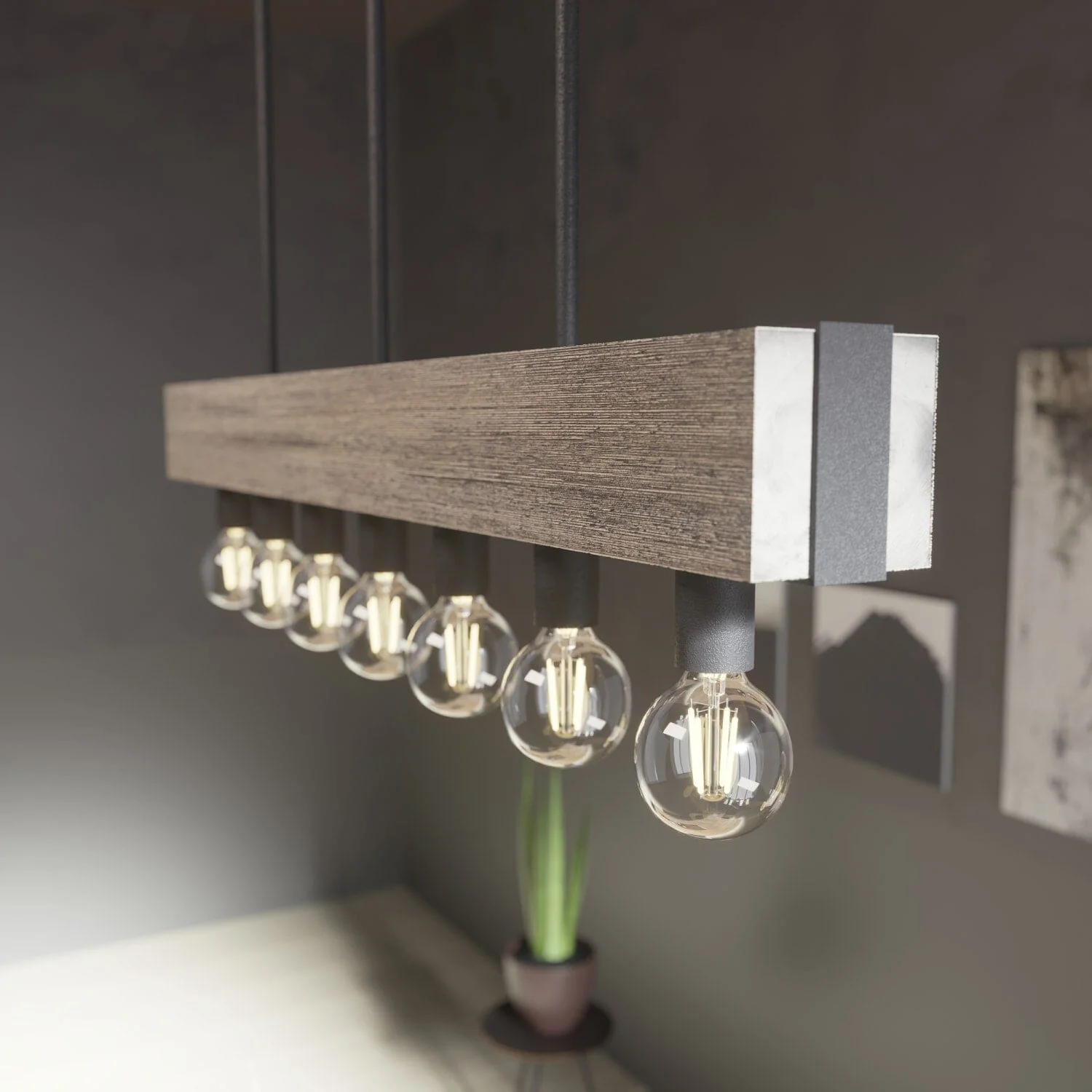 7 Light Donelson Linear Chandelier 2 7 Light Donelson Linear Chandelier