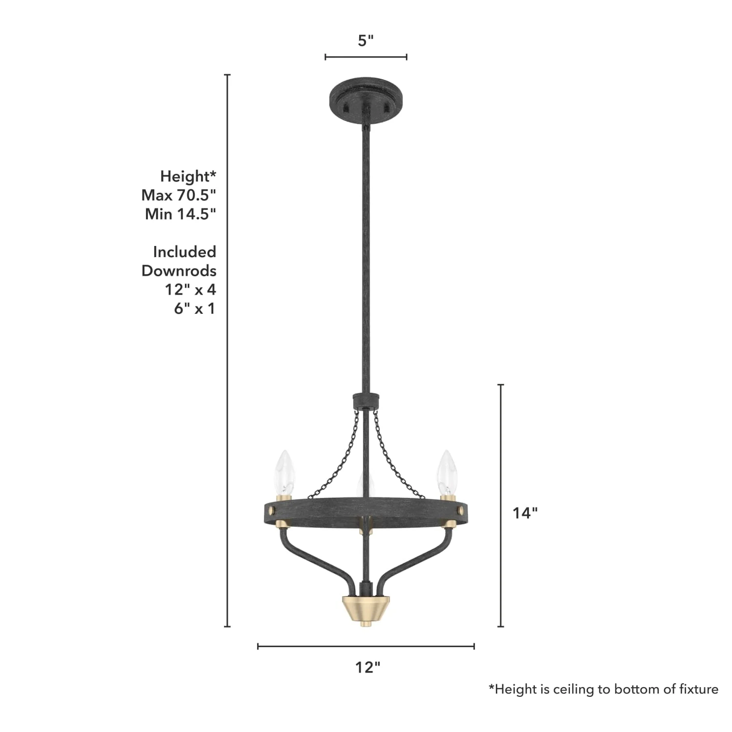 Merlin 3 Light Mini Chandelier 7 Merlin 3 Light Mini Chandelier