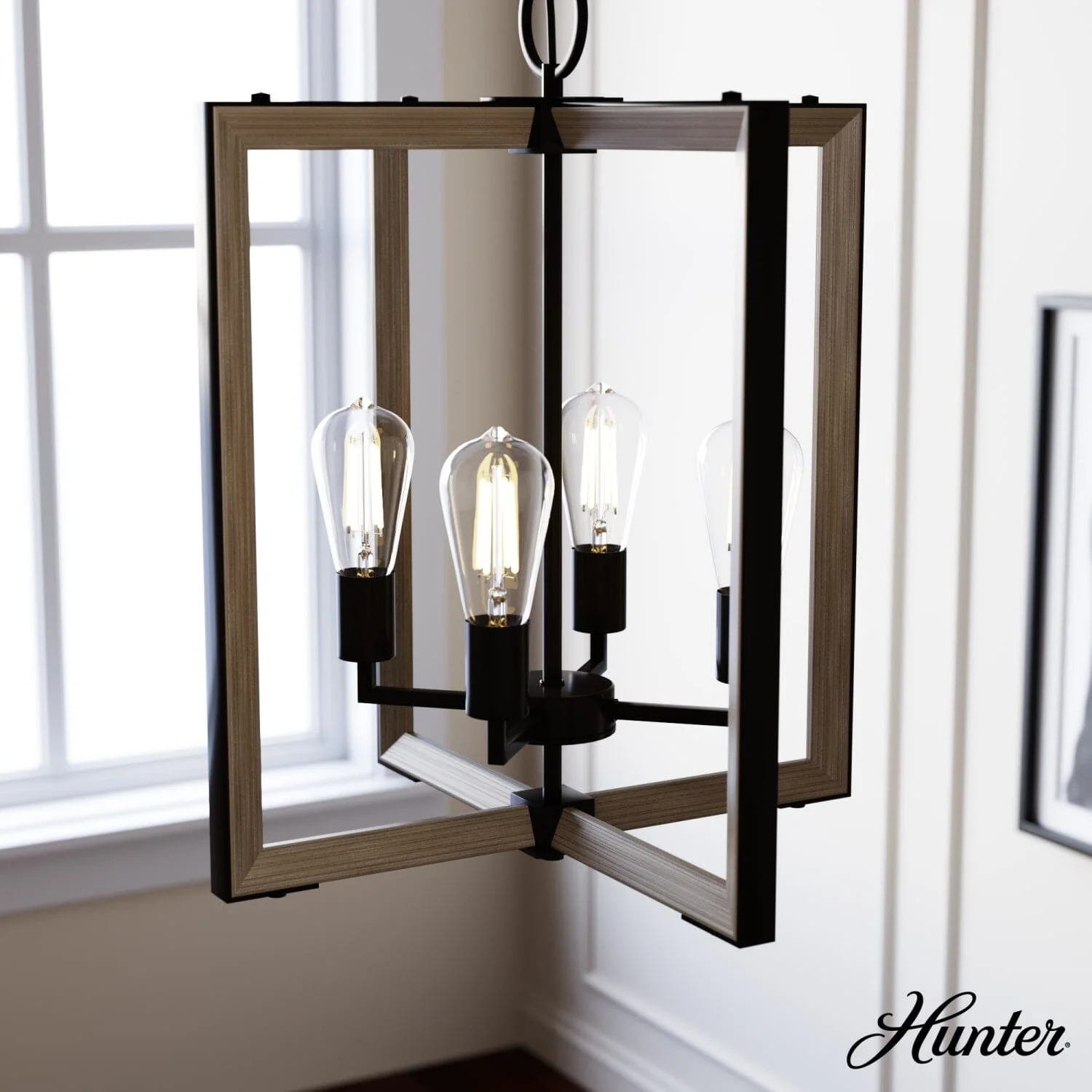 Woodburn 4 Light 18 Inch Foyer Pendant
