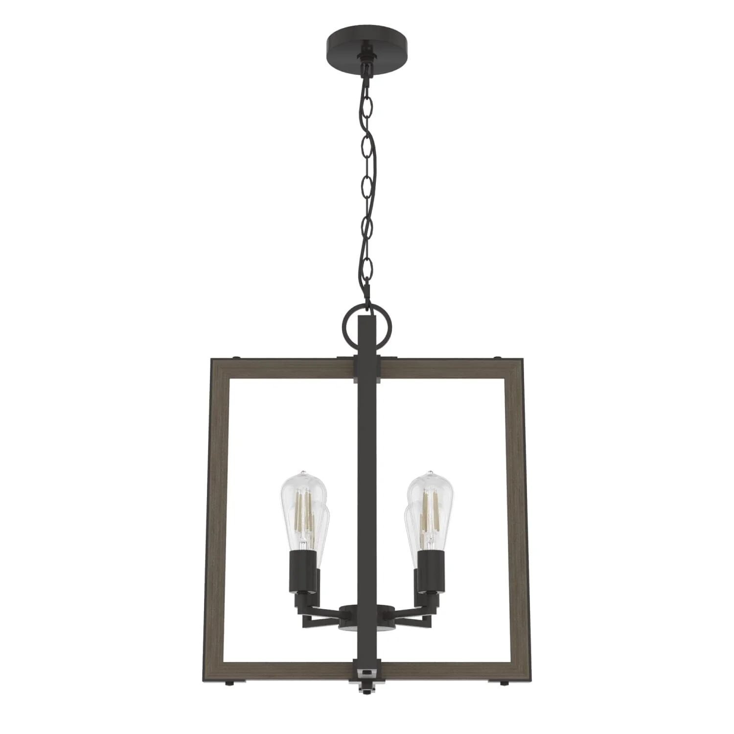 Woodburn 4 Light 18 Inch Foyer Pendant 12 Woodburn 4 Light 18 Inch Foyer Pendant