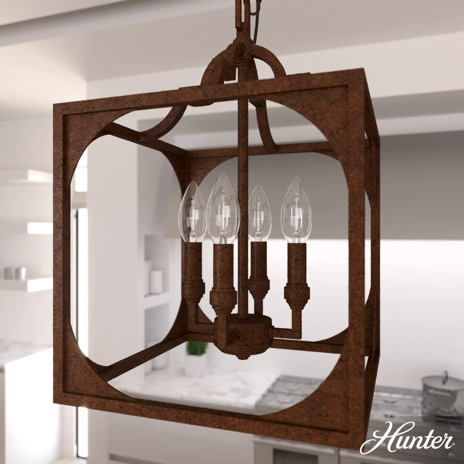 Highland Hill 4 Light Pendant 12 inch