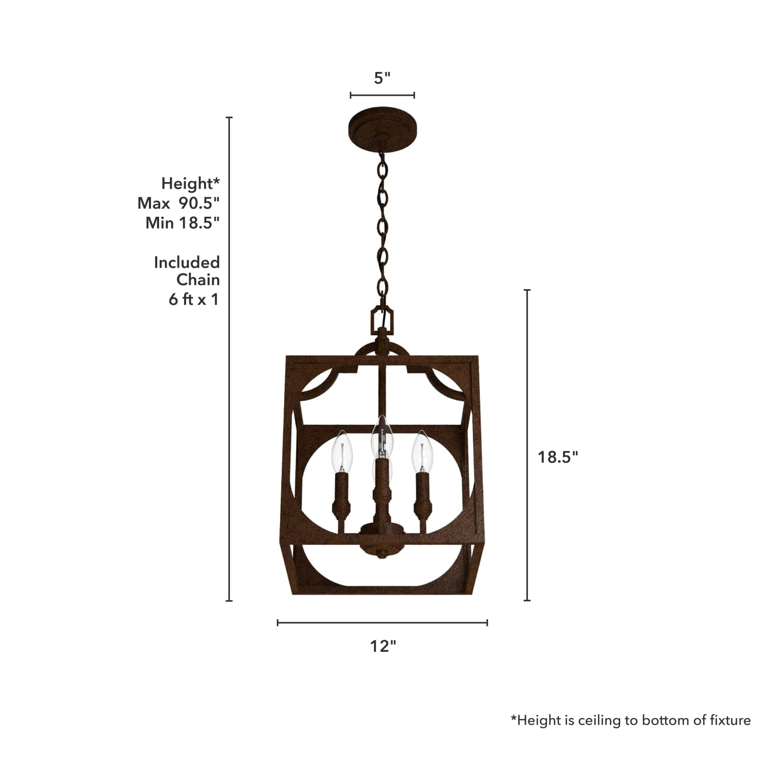 Highland Hill 4 Light Pendant 12 inch 4 Highland Hill 4 Light Pendant 12 inch