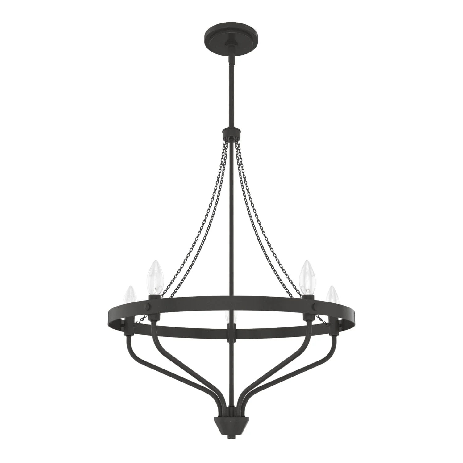 Merlin 5 Light Chandelier 12 Merlin 5 Light Chandelier