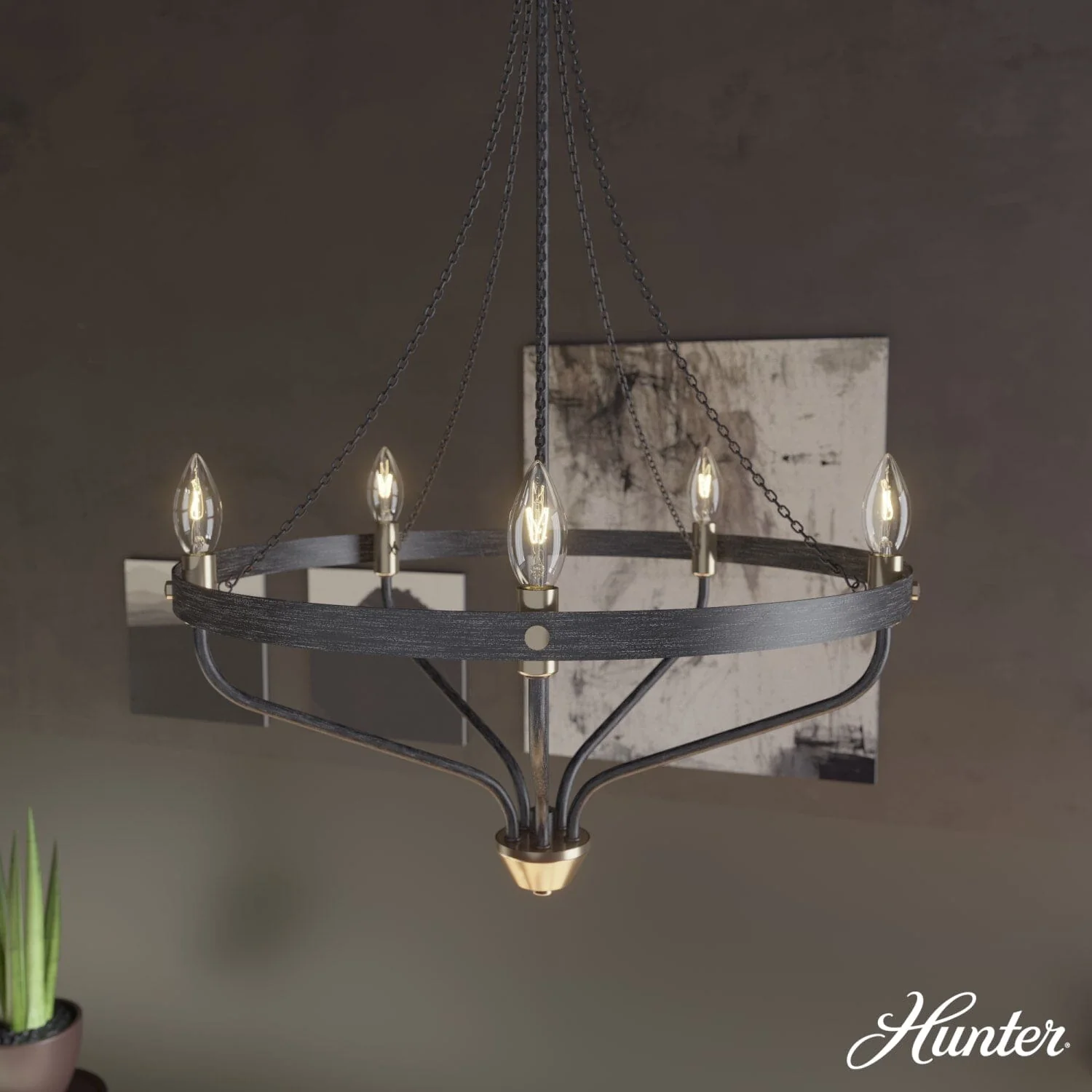 Merlin 5 Light Chandelier 2 Merlin 5 Light Chandelier