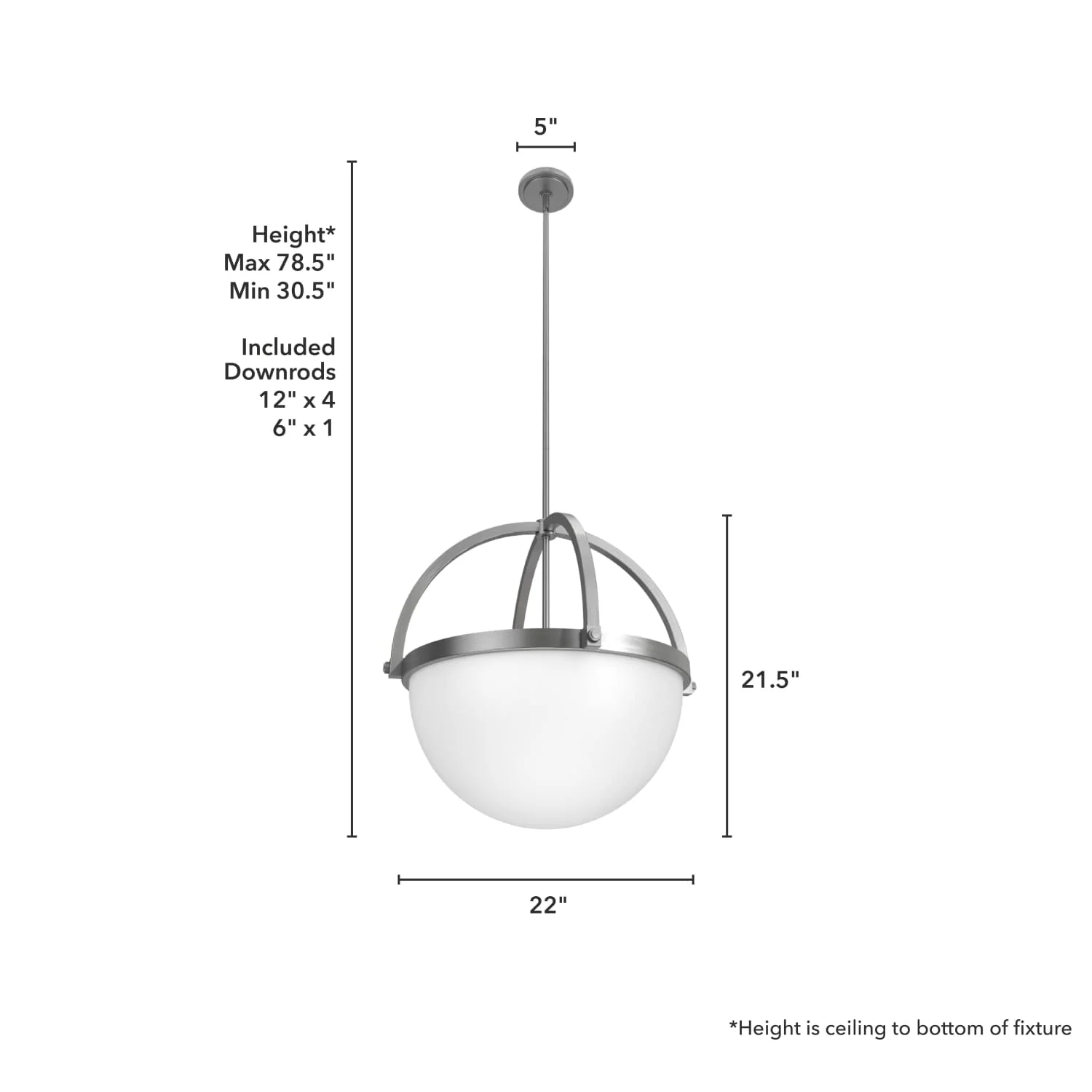 Wedgefield 4 Light Pendant 8 Wedgefield 4 Light Pendant