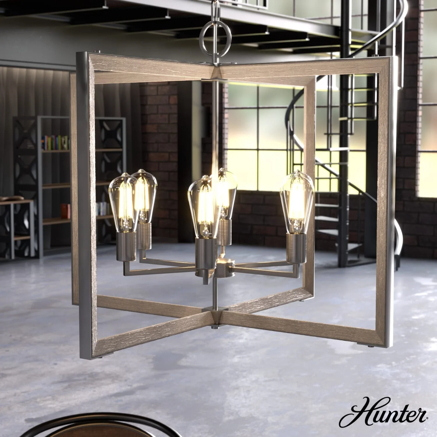 Woodburn 6 Light 30 Inch Foyer Pendant 2 Woodburn 6 Light 30 Inch Foyer Pendant