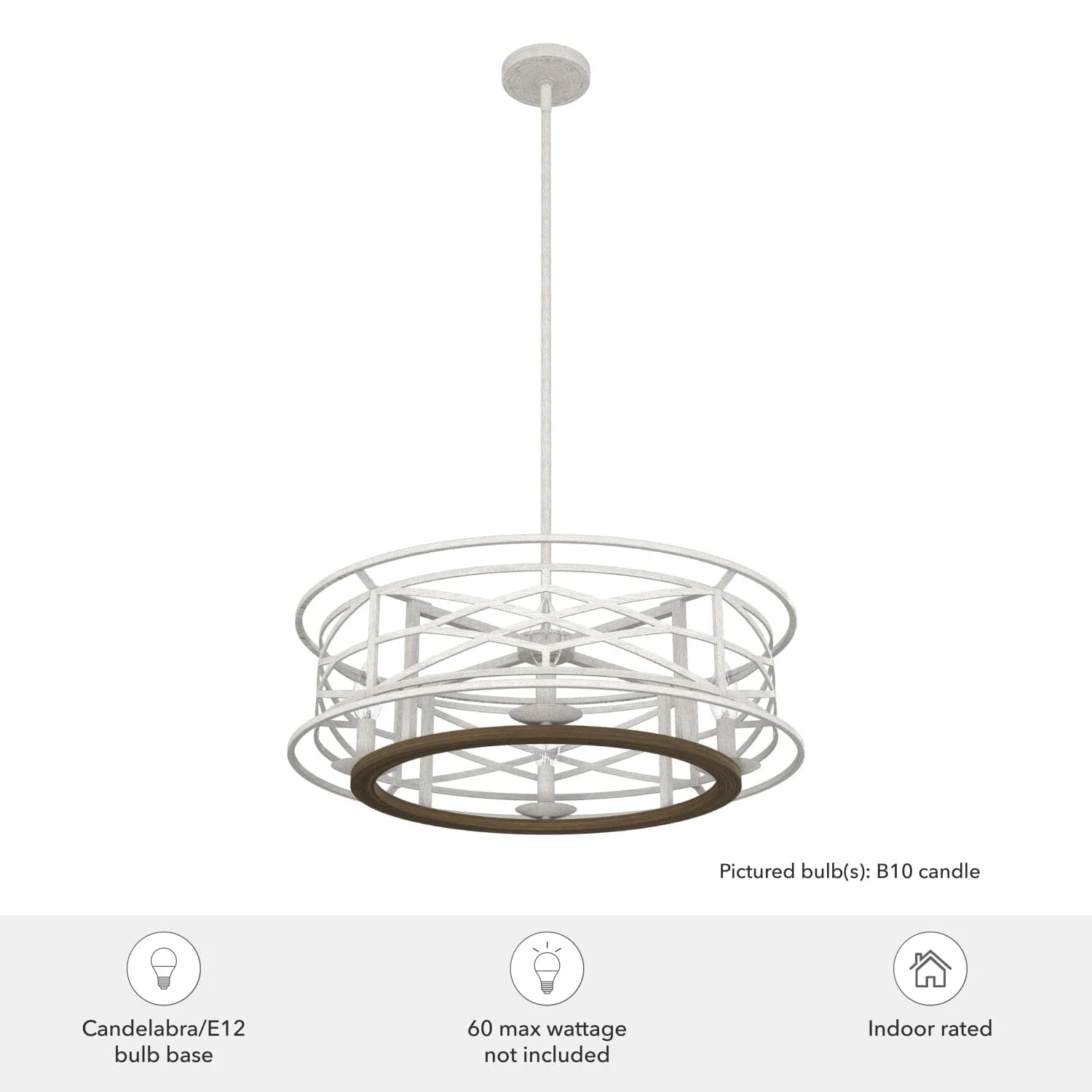 Langwood 4 Light Chandelier 5 Langwood 4 Light Chandelier