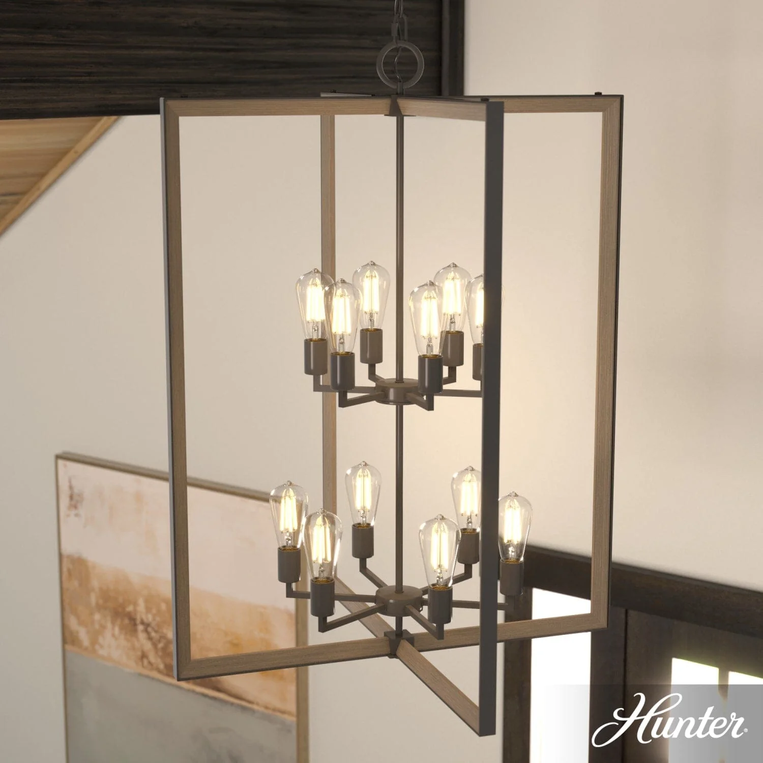 Woodburn 12 Light Lantern Pendant