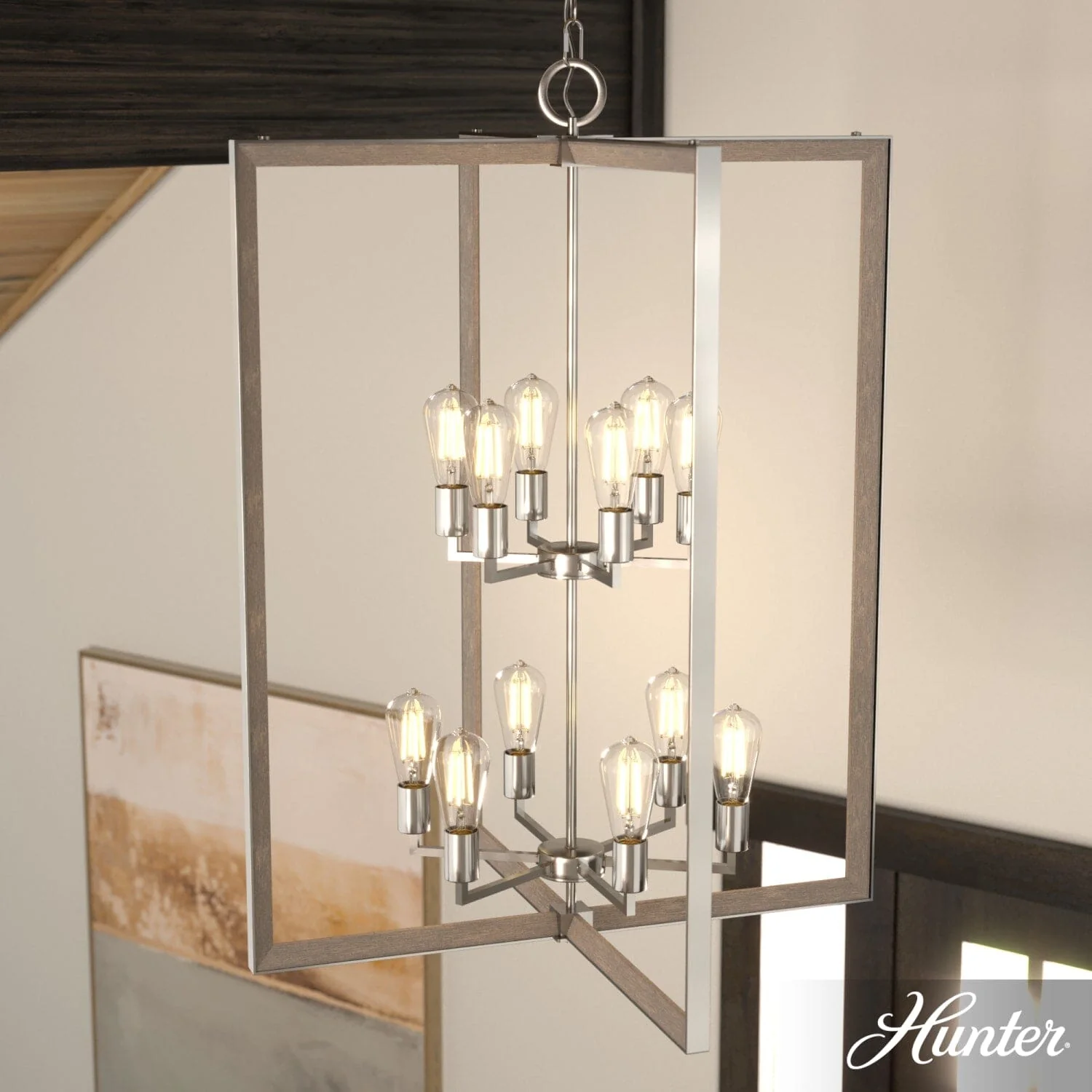 Woodburn 12 Light Lantern Pendant 2 Woodburn 12 Light Lantern Pendant