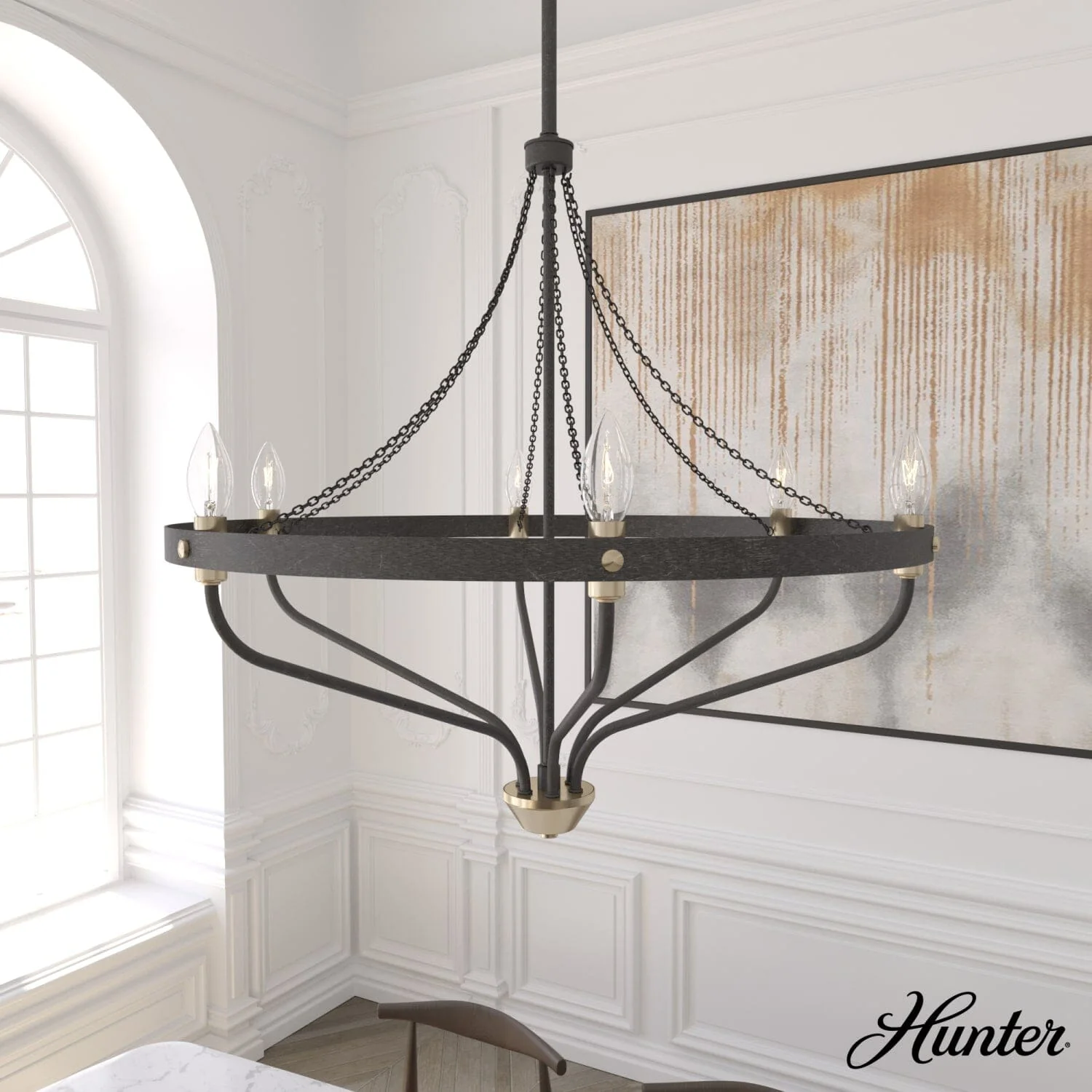 Merlin 6 Light Chandelier 1 Merlin 6 Light Chandelier