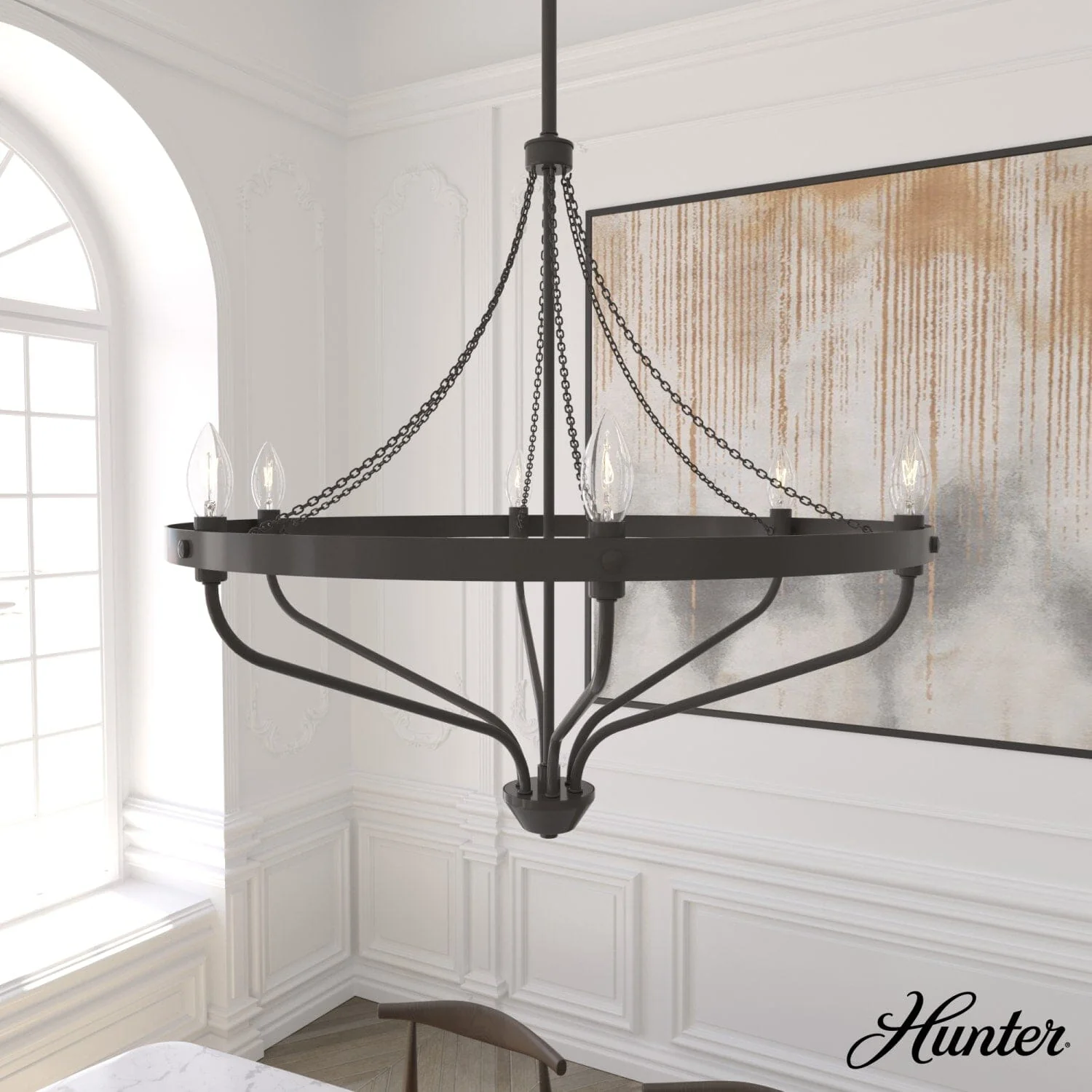 Merlin 6 Light Chandelier 2 Merlin 6 Light Chandelier