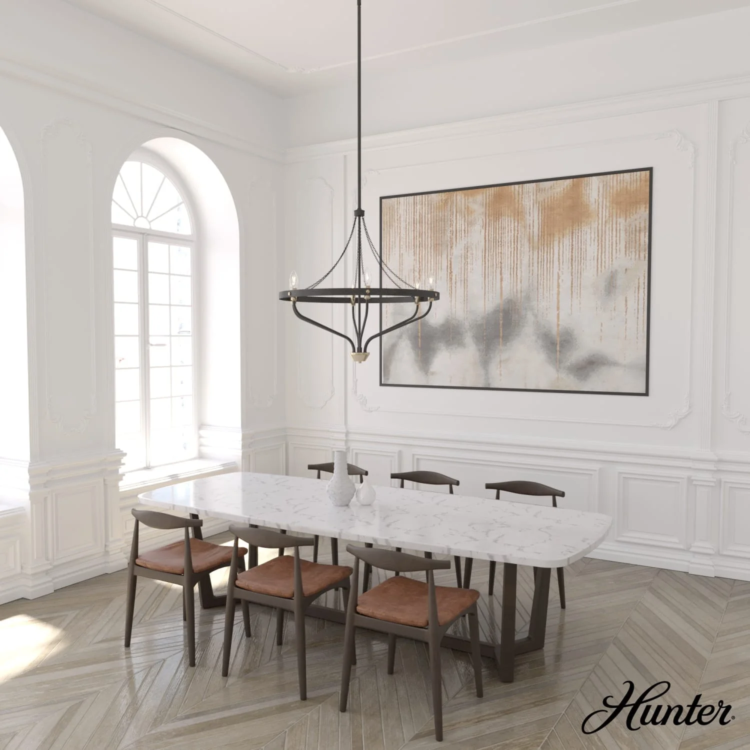 Merlin 6 Light Chandelier 3 Merlin 6 Light Chandelier