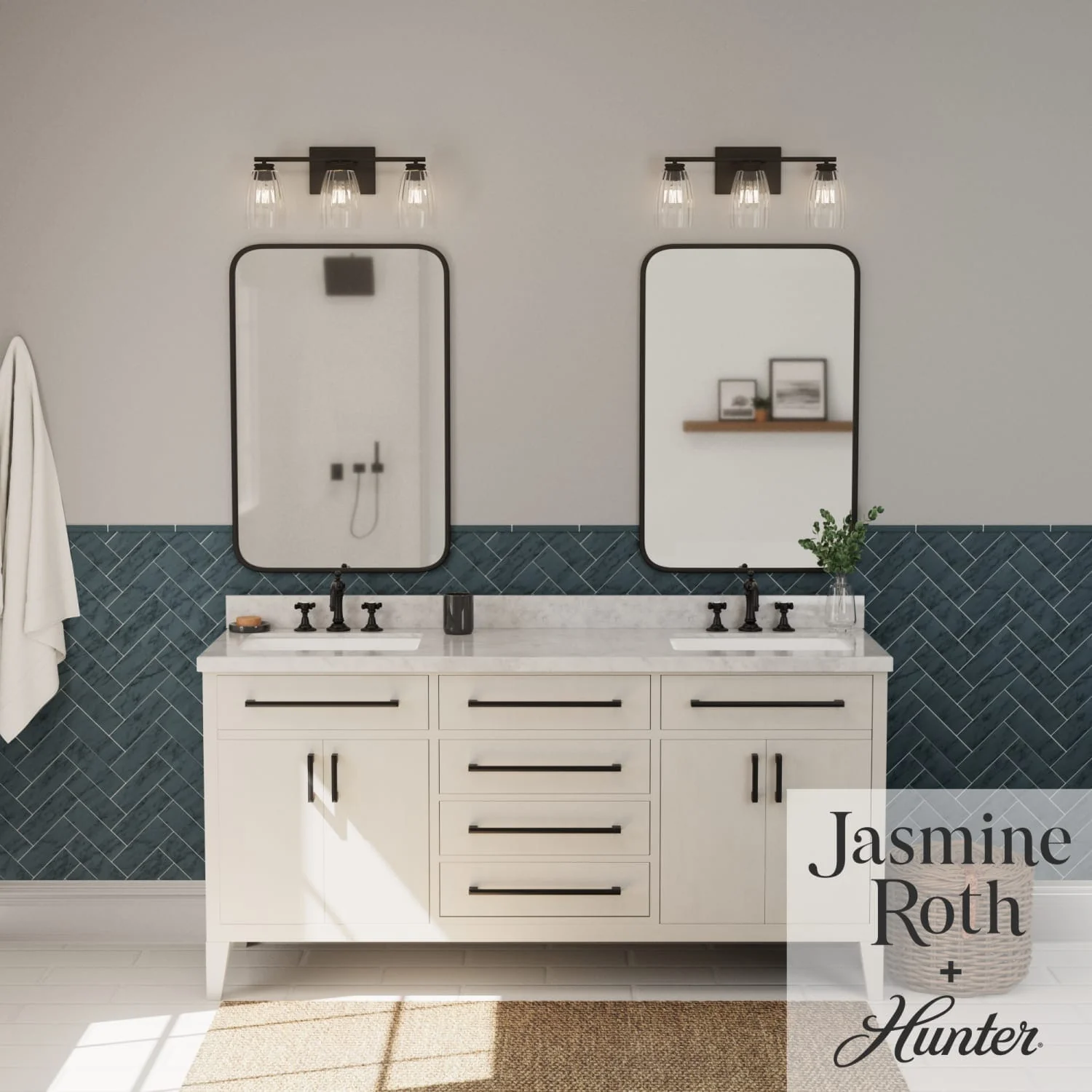 Rossmoor 3 Light Vanity 4 Rossmoor 3 Light Vanity