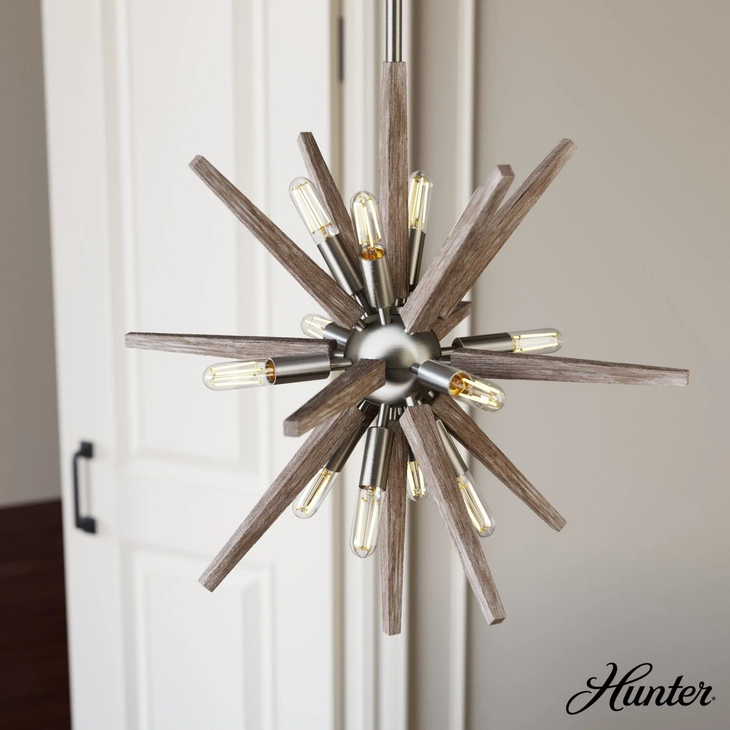 18 inch Jupiter Star 12 Light Pendant