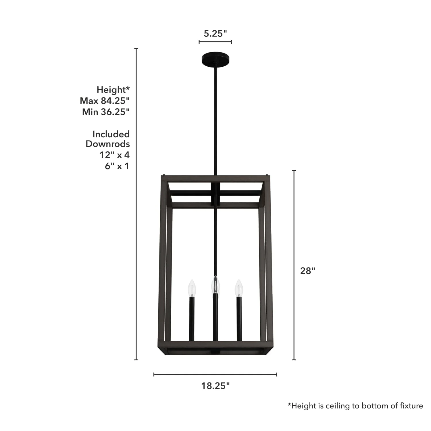Squire Manor 4 Light Pendant 18 inch 10 Squire Manor 4 Light Pendant 18 inch