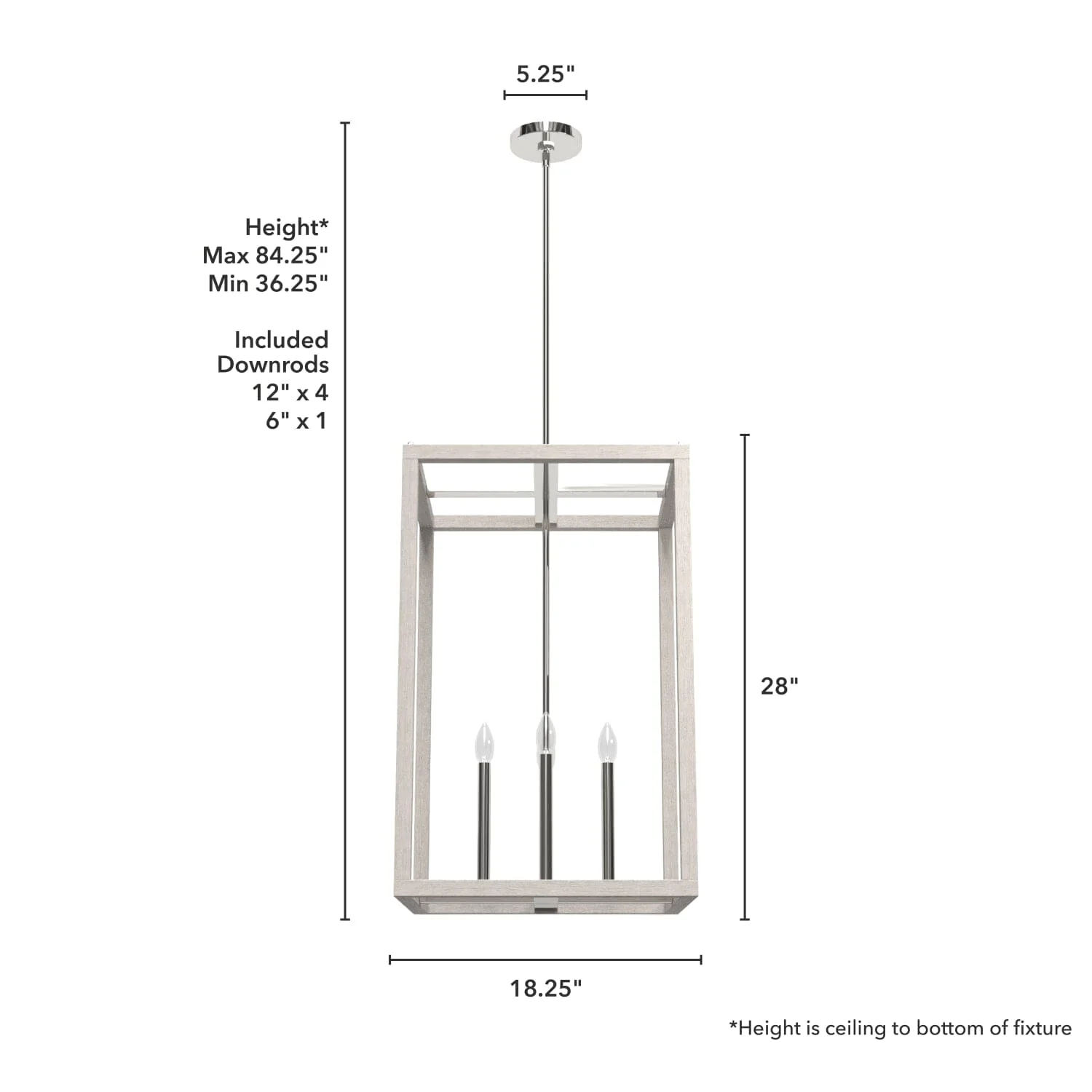 Squire Manor 4 Light Pendant 18 inch 11 Squire Manor 4 Light Pendant 18 inch