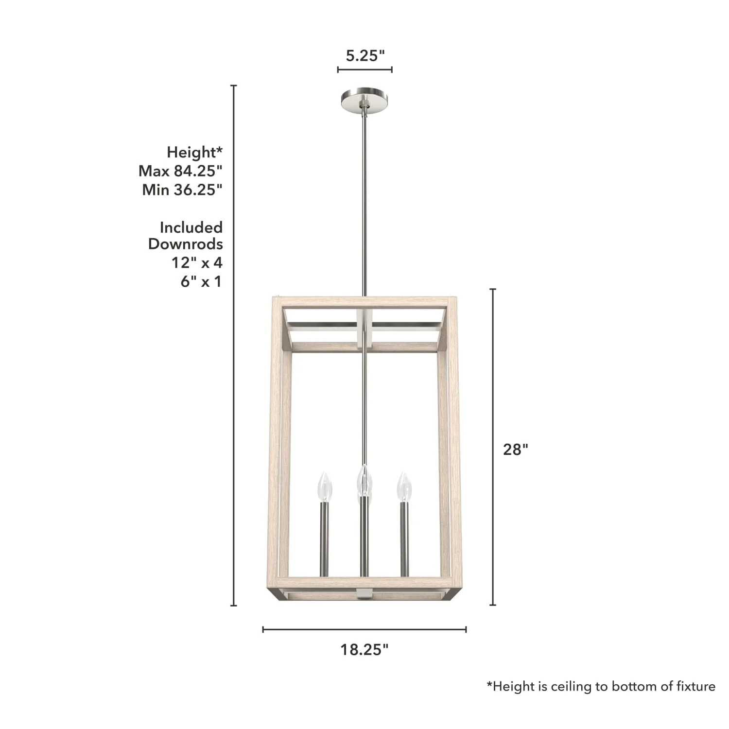 Squire Manor 4 Light Pendant 18 inch 12 Squire Manor 4 Light Pendant 18 inch
