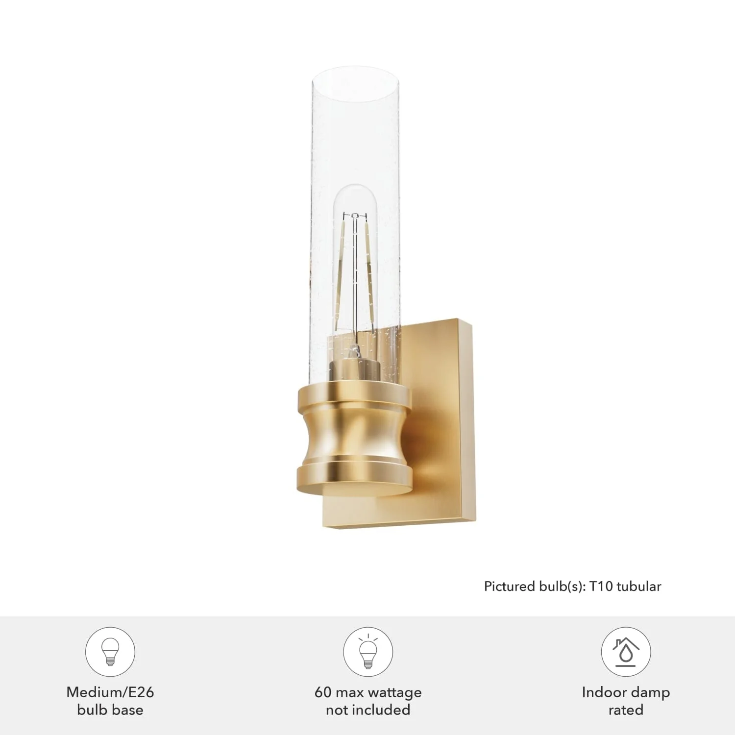Lenlock Wall Sconce 1 Light 13 inch 3 Lenlock Wall Sconce 1 Light 13 inch