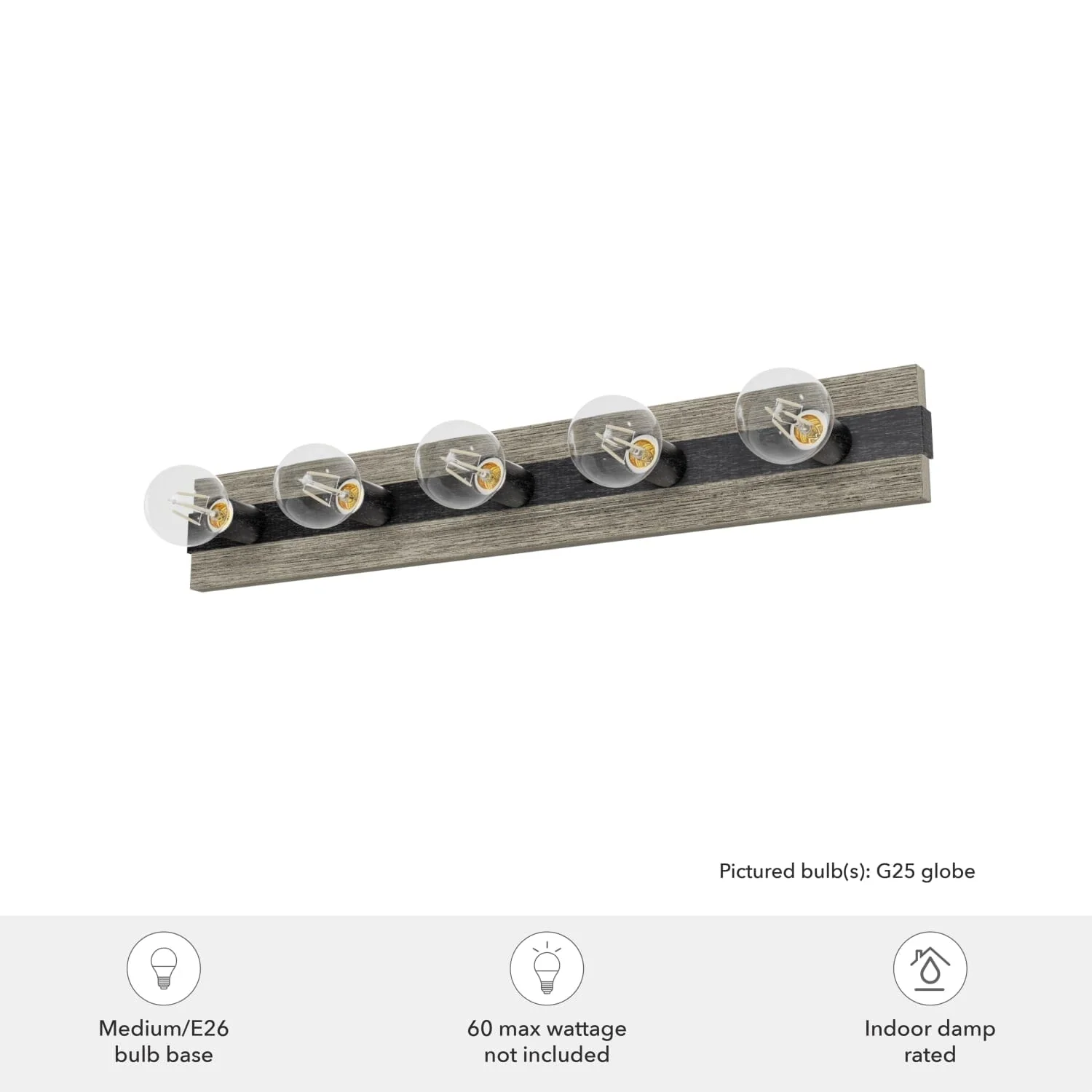 Donelson Vanity 5 Light 2 Donelson Vanity 5 Light