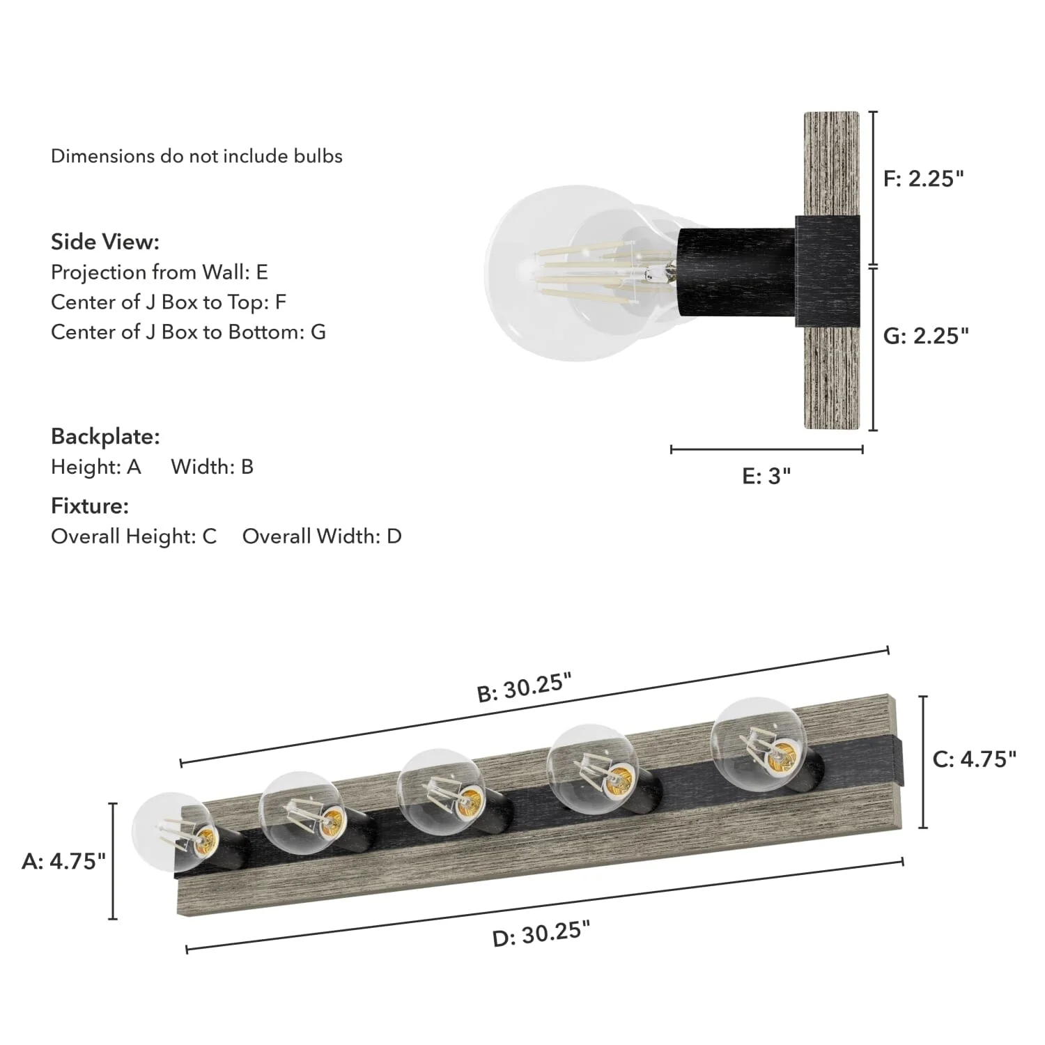 Donelson Vanity 5 Light 3 Donelson Vanity 5 Light