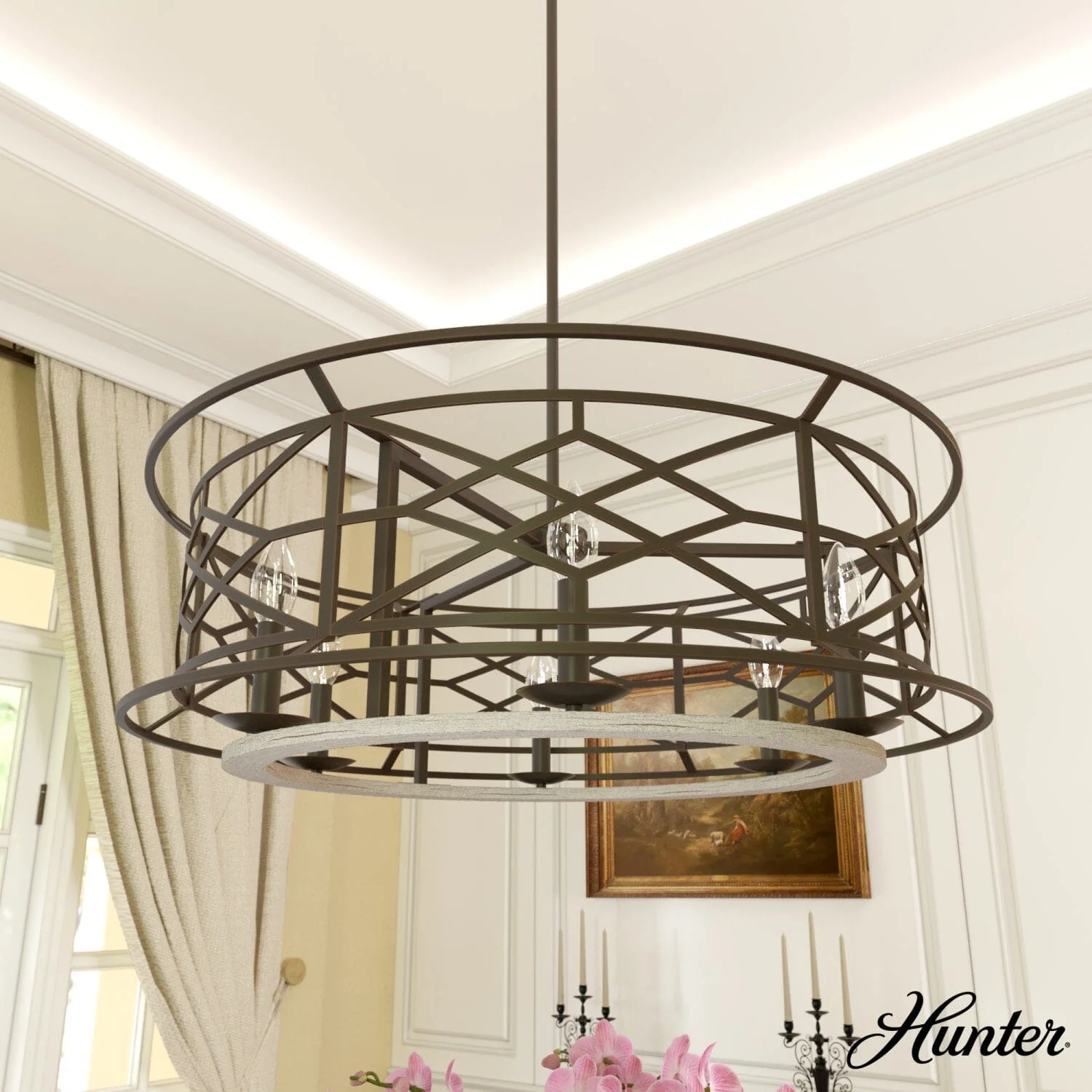 Langwood 6 Light Chandelier 2 Langwood 6 Light Chandelier